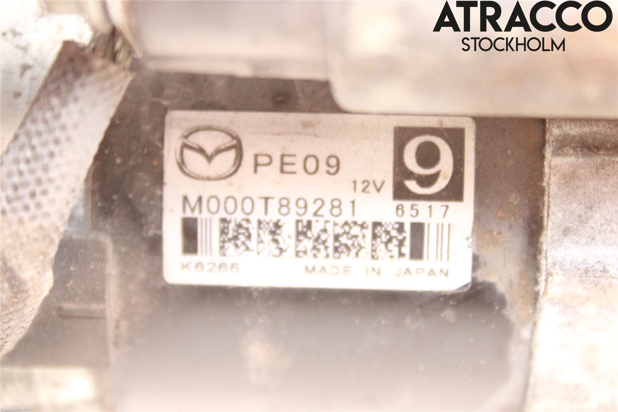 Mazda CX-3 Startmotor