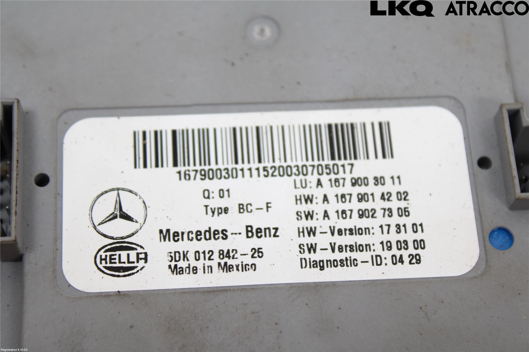 Mercedes-Benz MB GLE-KLASS (W167/V167/C167) 19- Styreenhet Øvrig