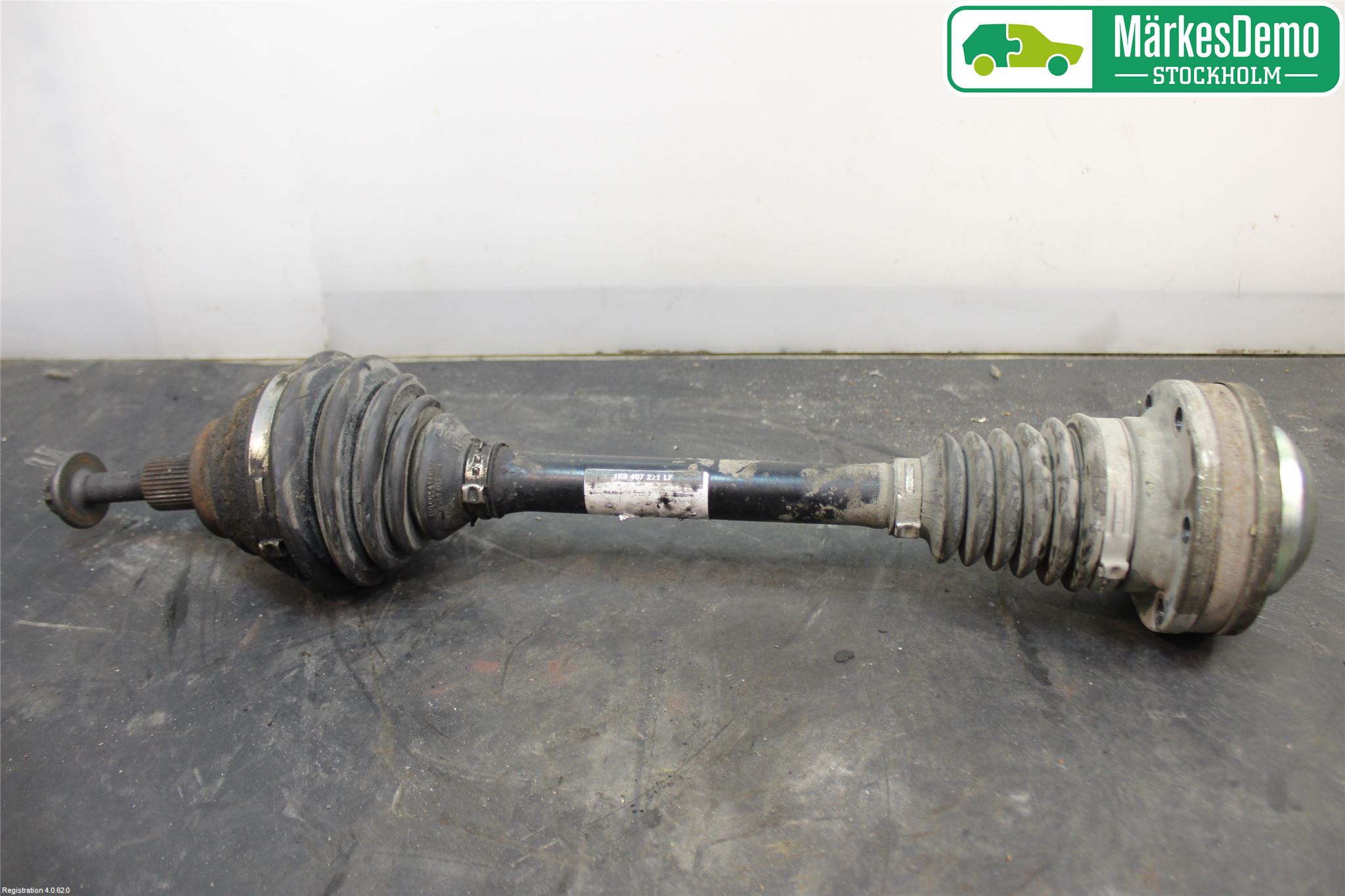 Audi A3/S3 05-13 Drivaksel Foran Kompl Venstre