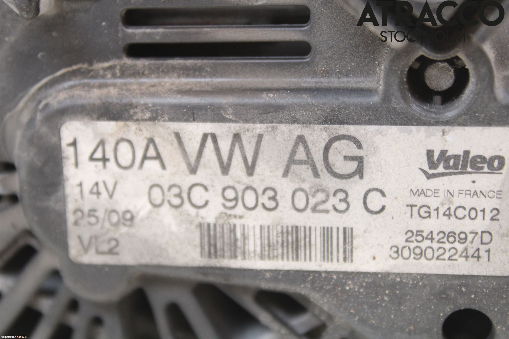 Volkswagen VW PASSAT 05-11 Dynamo