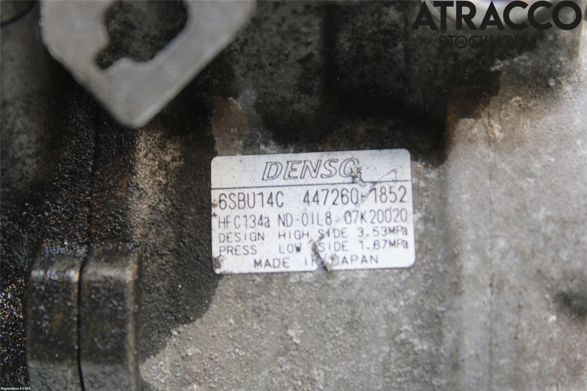 BMW 3 E90/91 SED/TOU 05-12 Varme Ac Kompressor