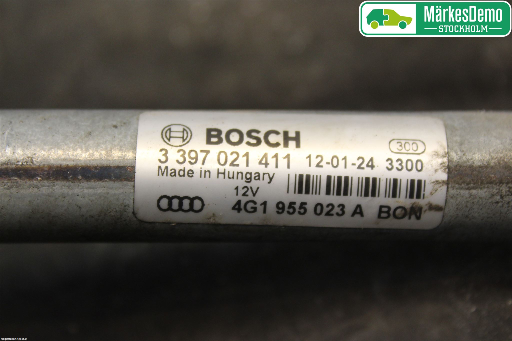 Audi A6/S6 4G 11-18 Viskeroverføring Frontrute