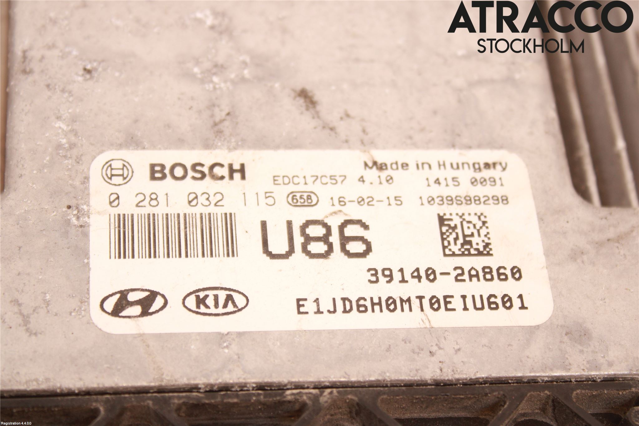 Kia CEED 12-18 Styreenhet Dieselpumpe