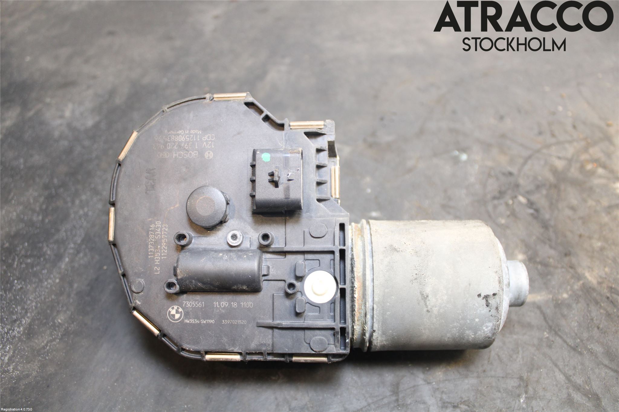 BMW 5 F10/F11/F18 09-17 Viskermotor Frontrute