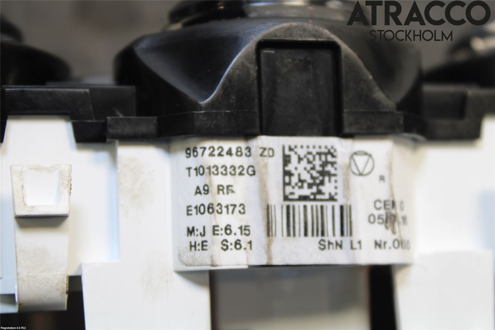 Peugeot 2008 13-20 Varme Ac Betjening-Display