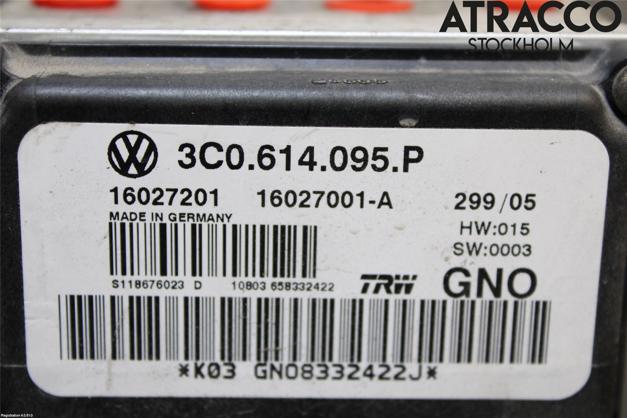 Volkswagen VW PASSAT 05-11 Abs Hydraulikkaggregat