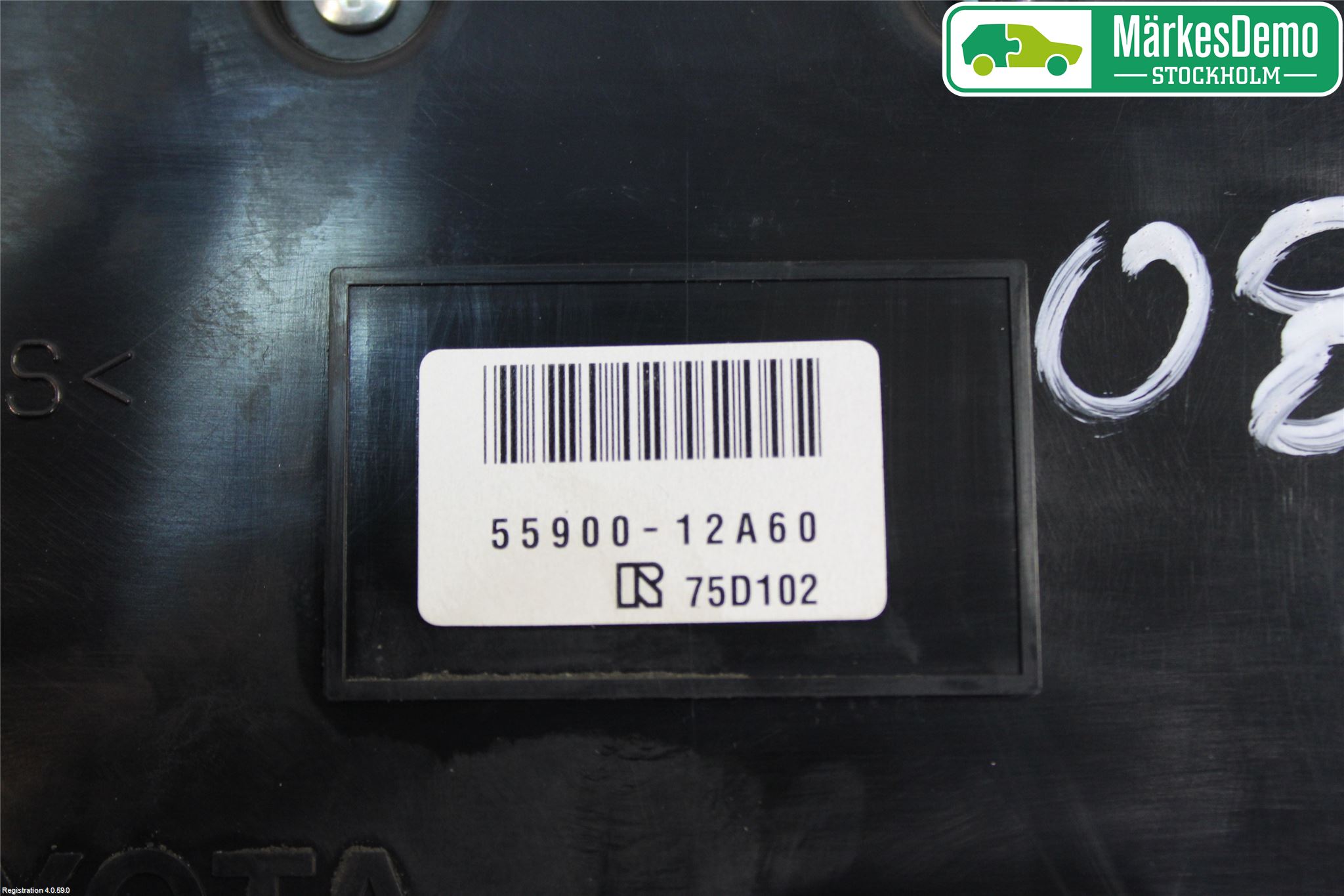 Toyota COROLLA 08-12 Varme Ac Betjening-Display