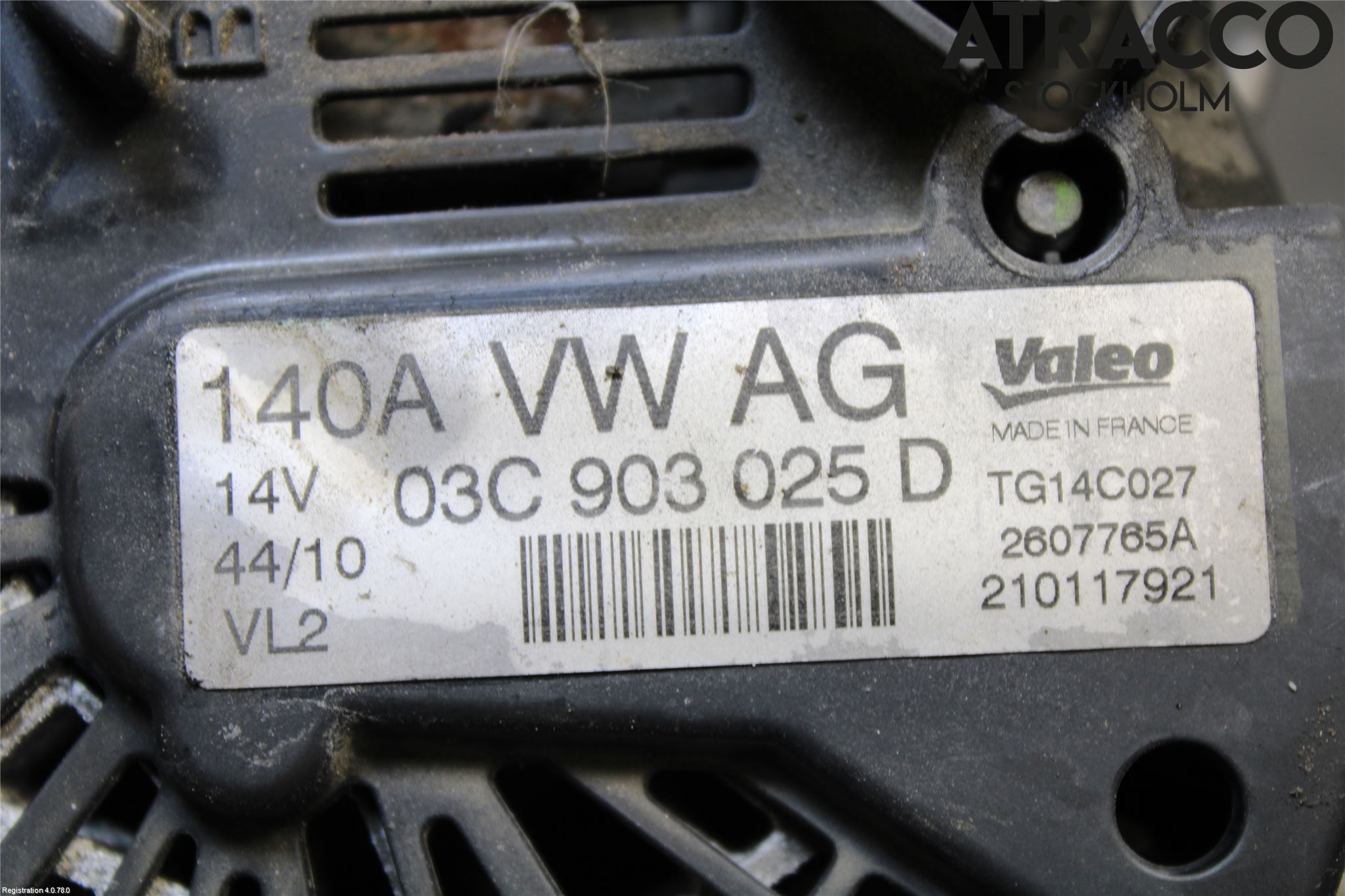 Skoda OCTAVIA (1Z) 05-13 Dynamo