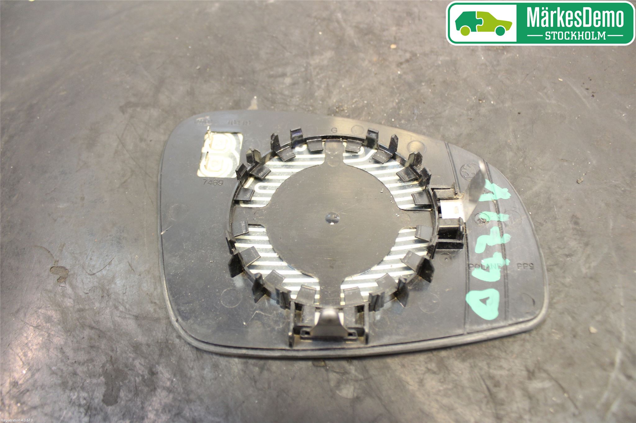 Skoda FABIA 07-14 Speil Glass V