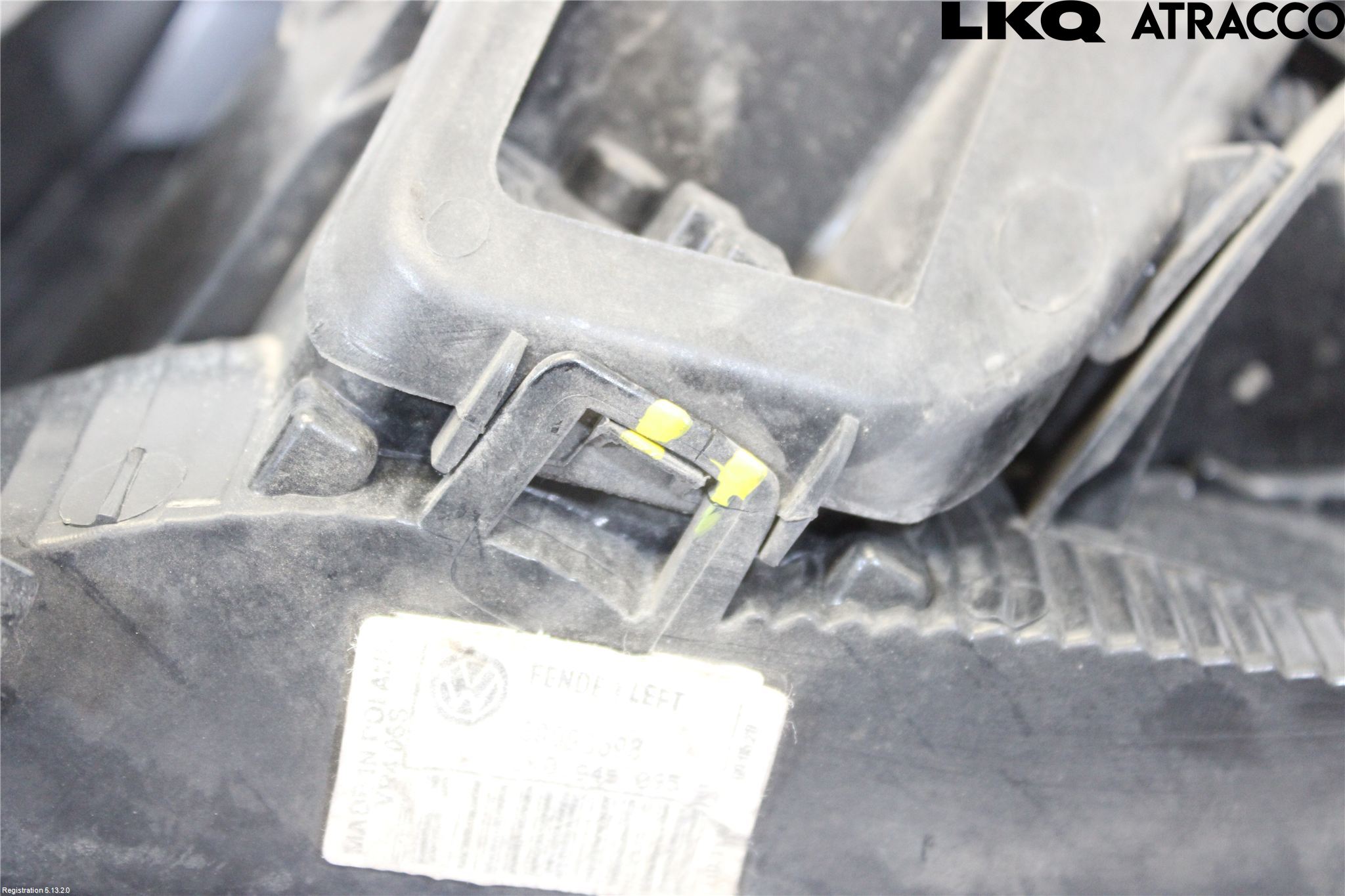 Volkswagen VW GOLF VI 09-13 Baklykt Venstre