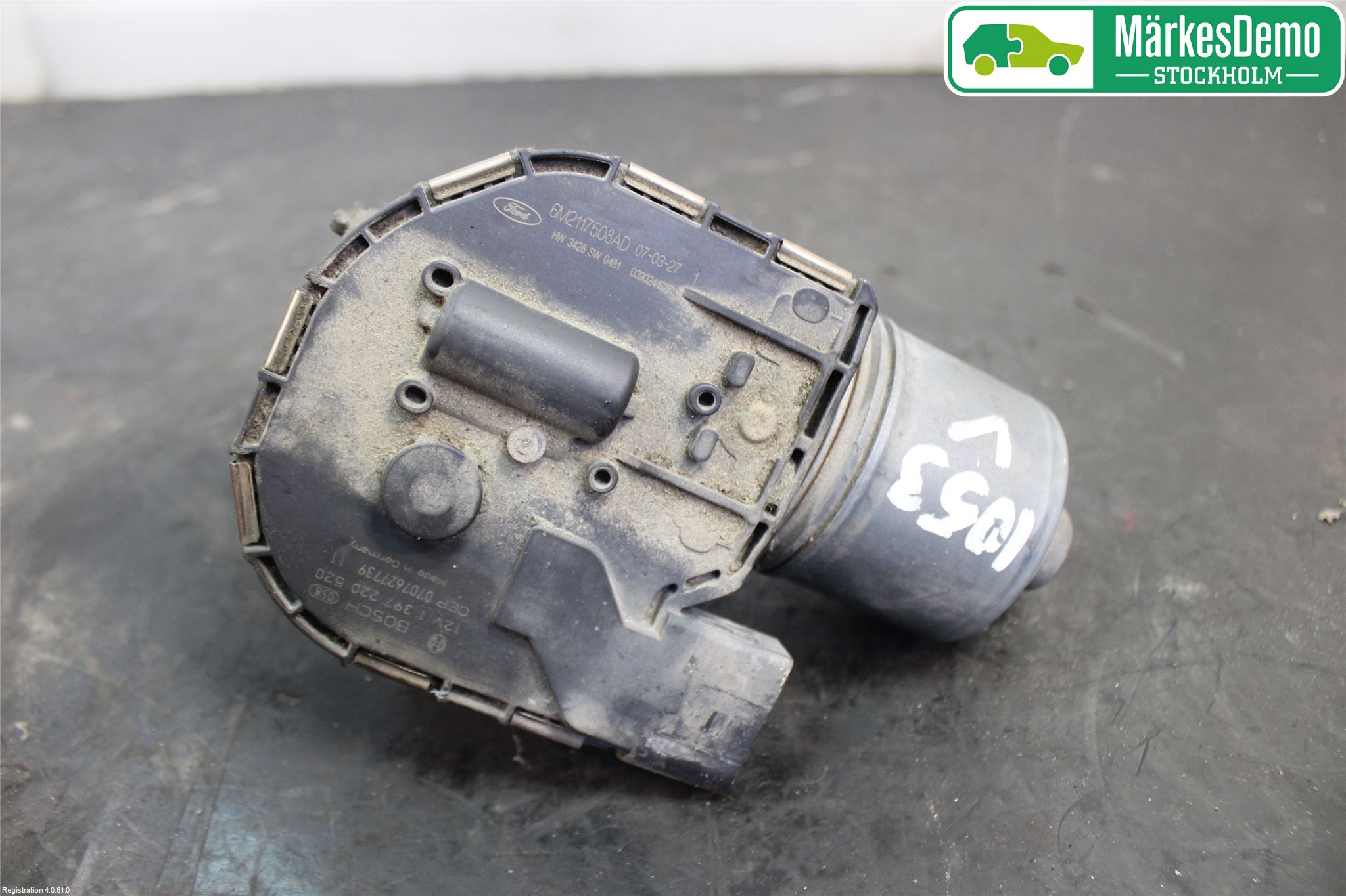 Ford S-MAX 06-15 Viskermotor Frontrute