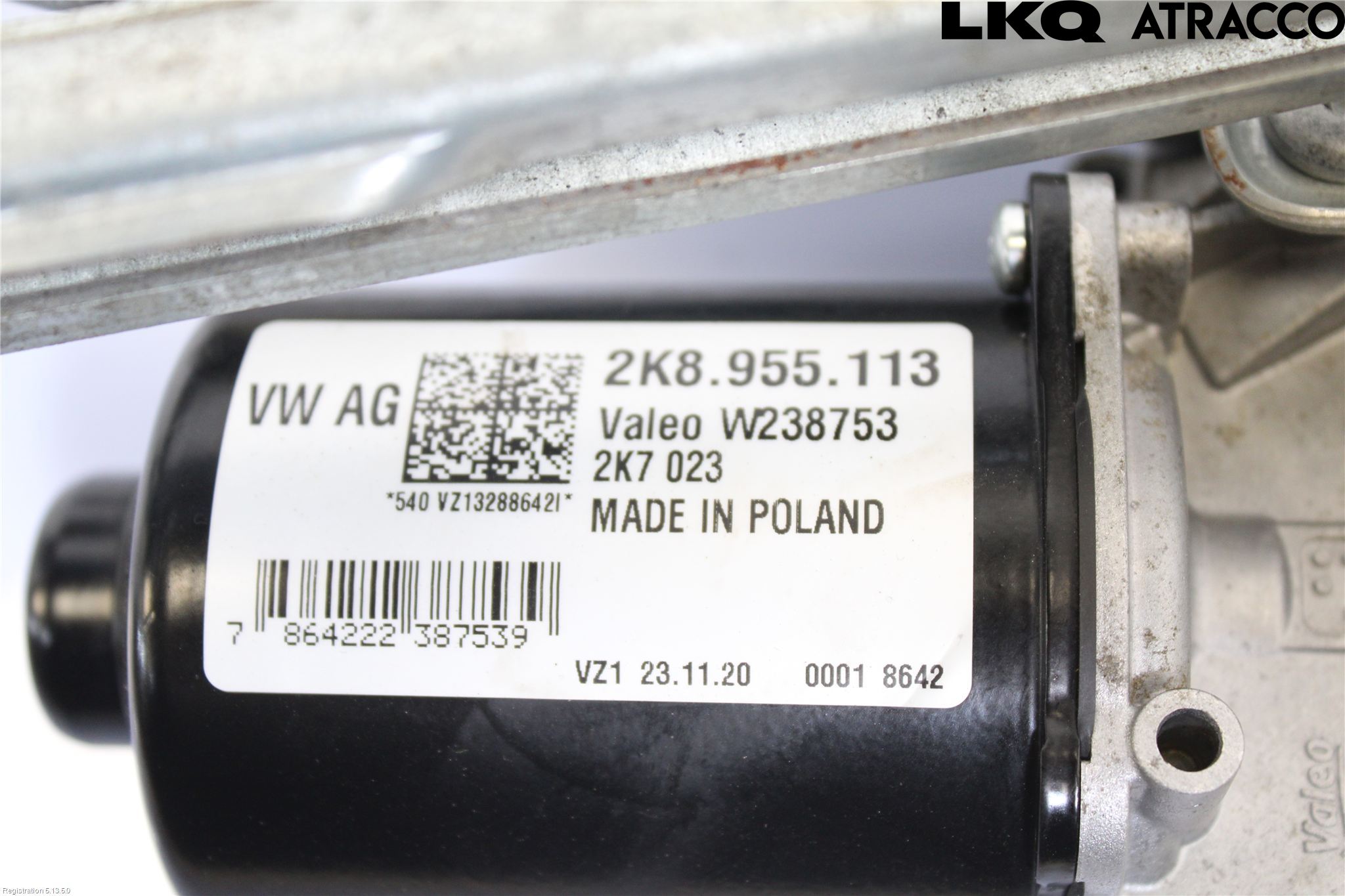 Volkswagen VW CADDY 21- Viskermotor Frontrute
