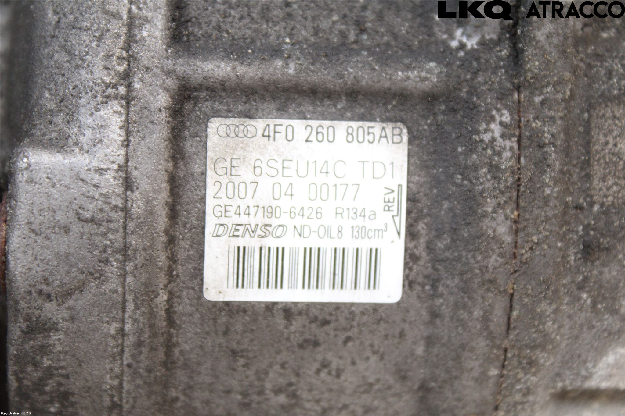 Audi A6/S6     05-11 Varme Ac Kompressor