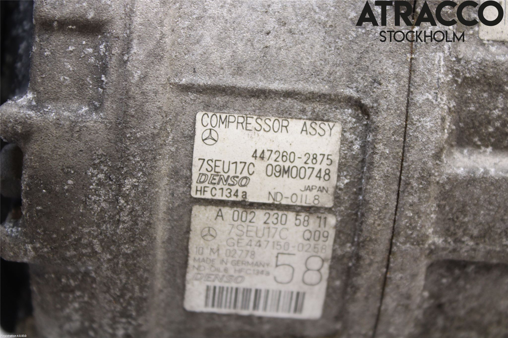 Mercedes-Benz MB GL-KLASS (X164) 06-12 Varme Ac Kompressor