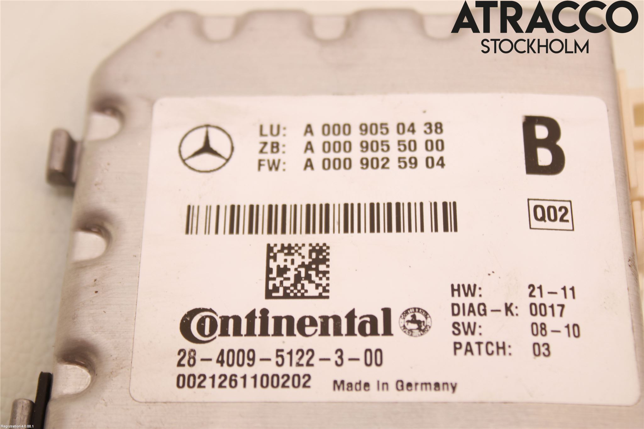 Mercedes-Benz MB B-KLASS (W246/W242) 12-19 Parkeringshjelp Kamera