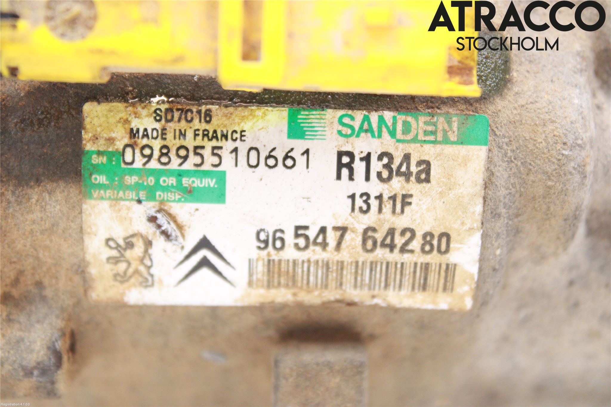 Citroen C5     05-08 Varme Ac Kompressor
