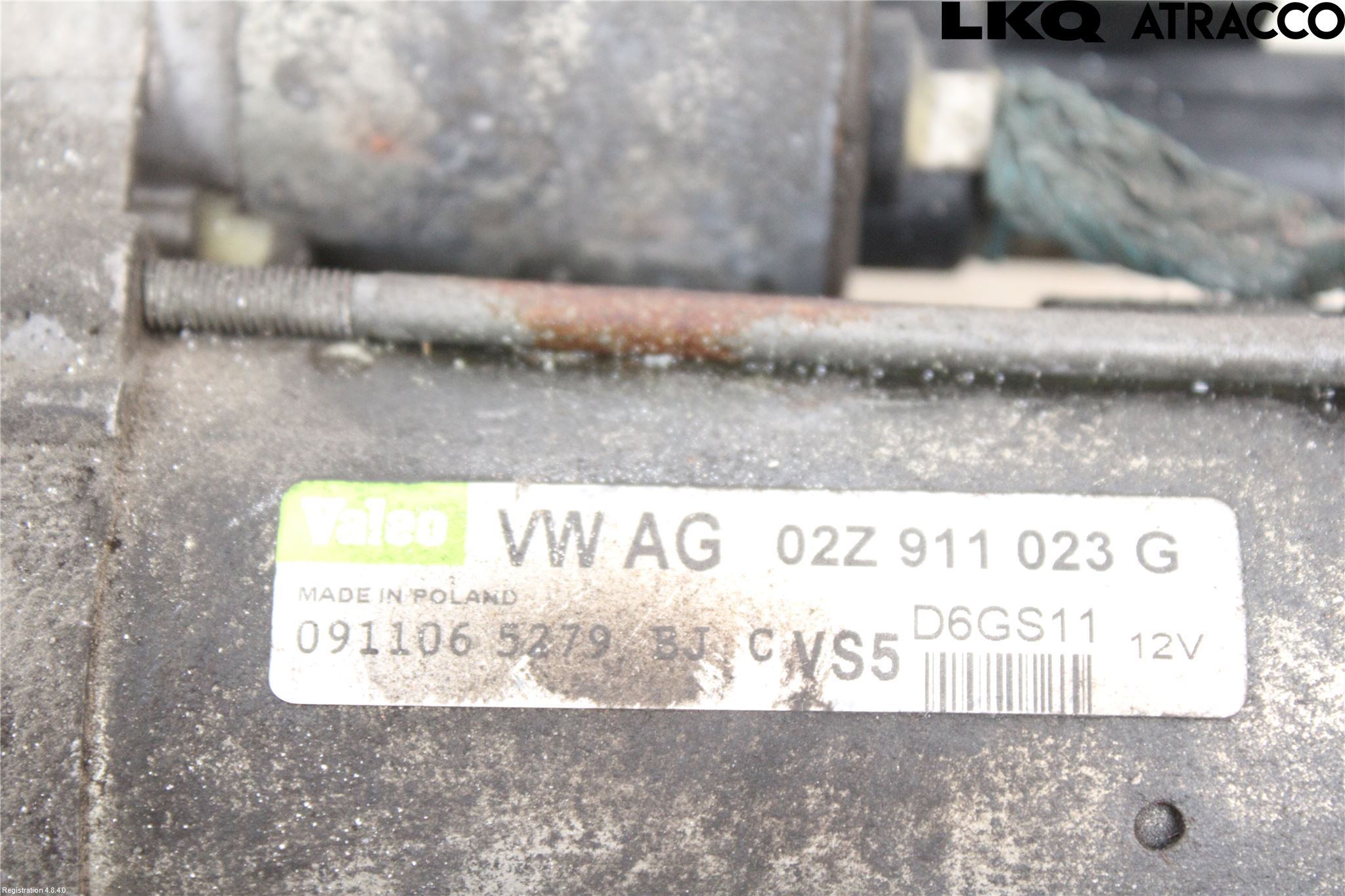 Volkswagen VW PASSAT 05-11 Startmotor