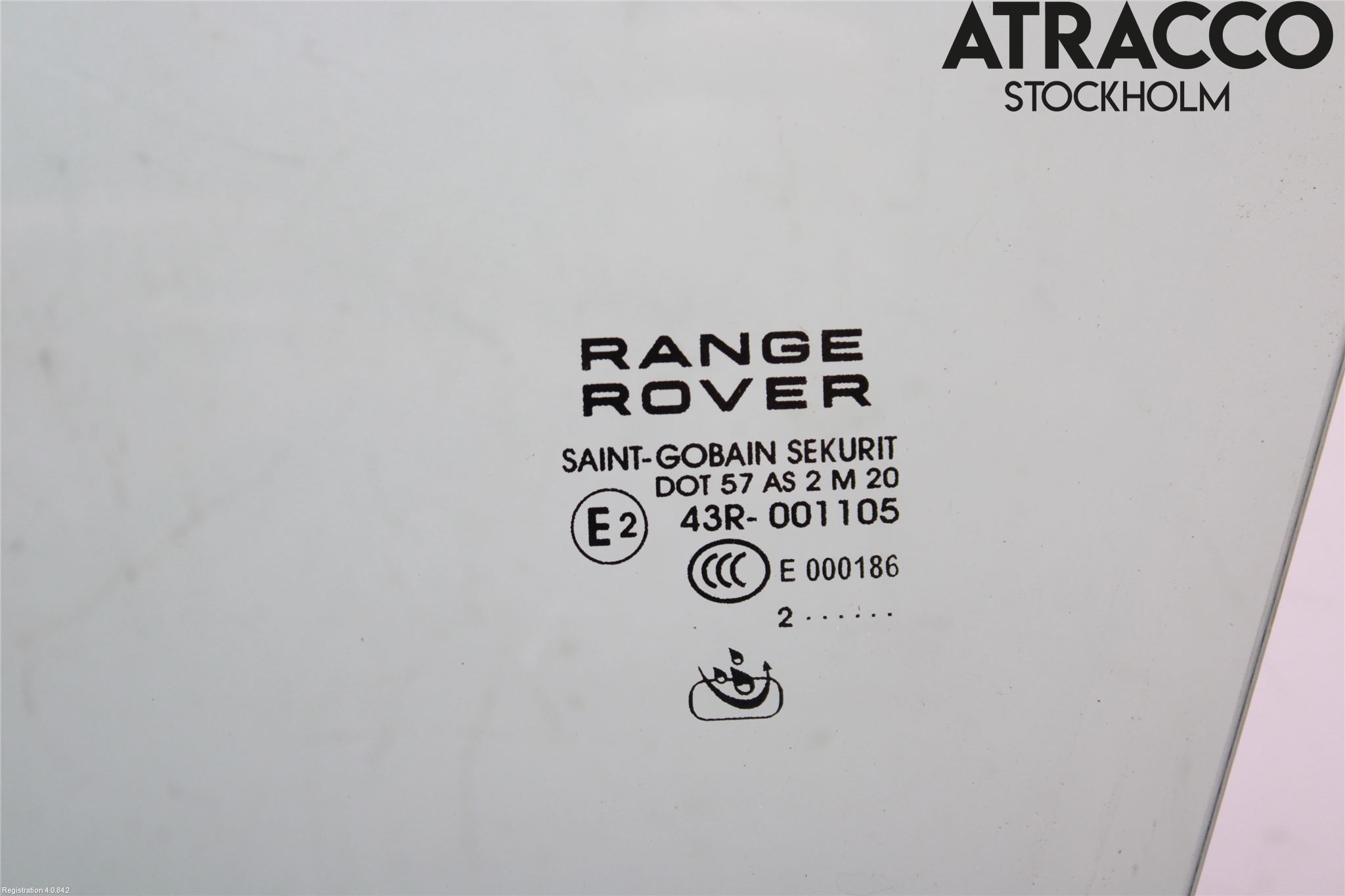 Landrover LAND ROVER RANGE ROVER EVOQUE (L538) 11-18 Dørrute Foran Venstre 4 Dørs