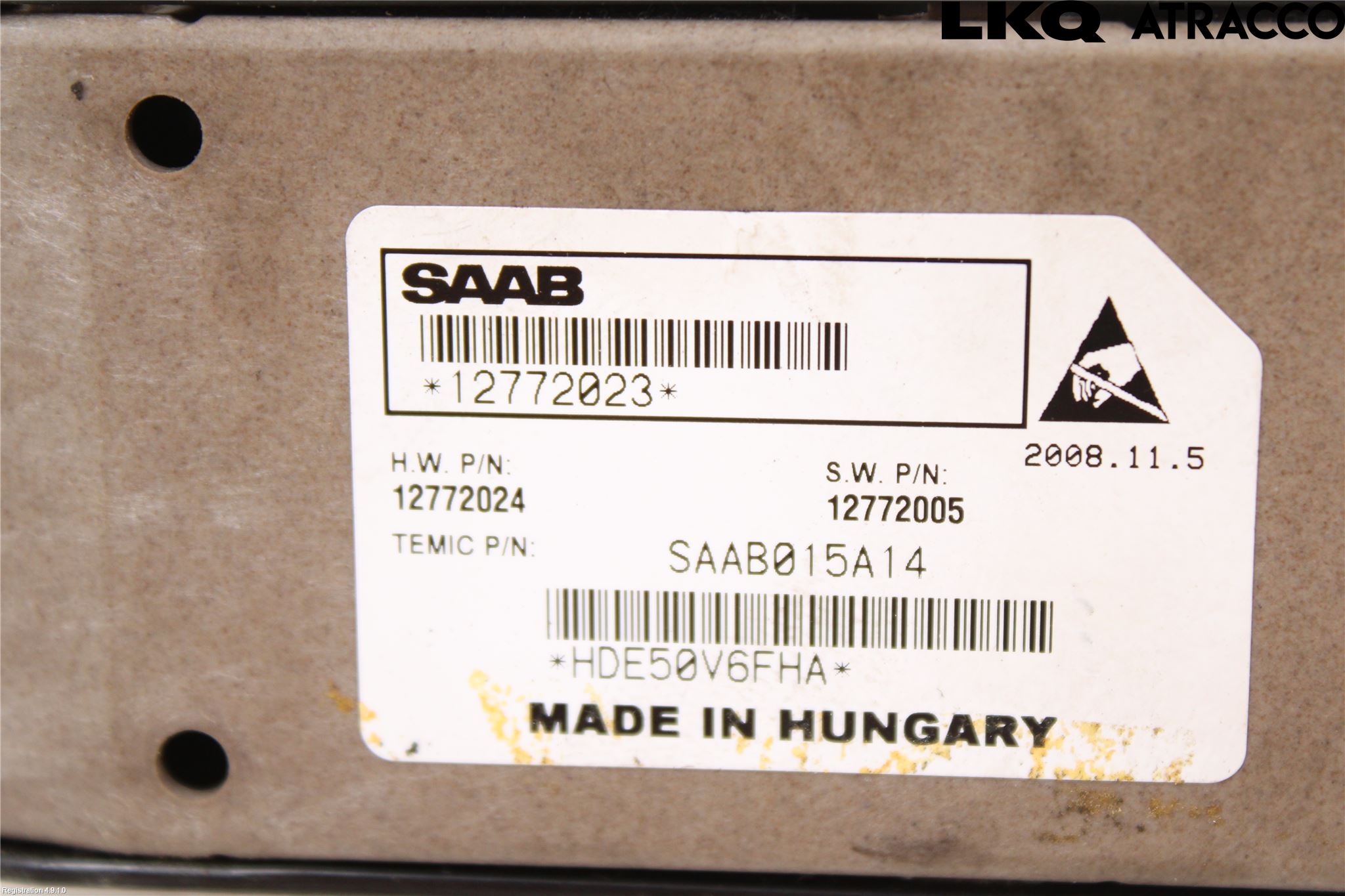 Saab 9-3 VER2/VER3 08-15 Bryter Vindusheis