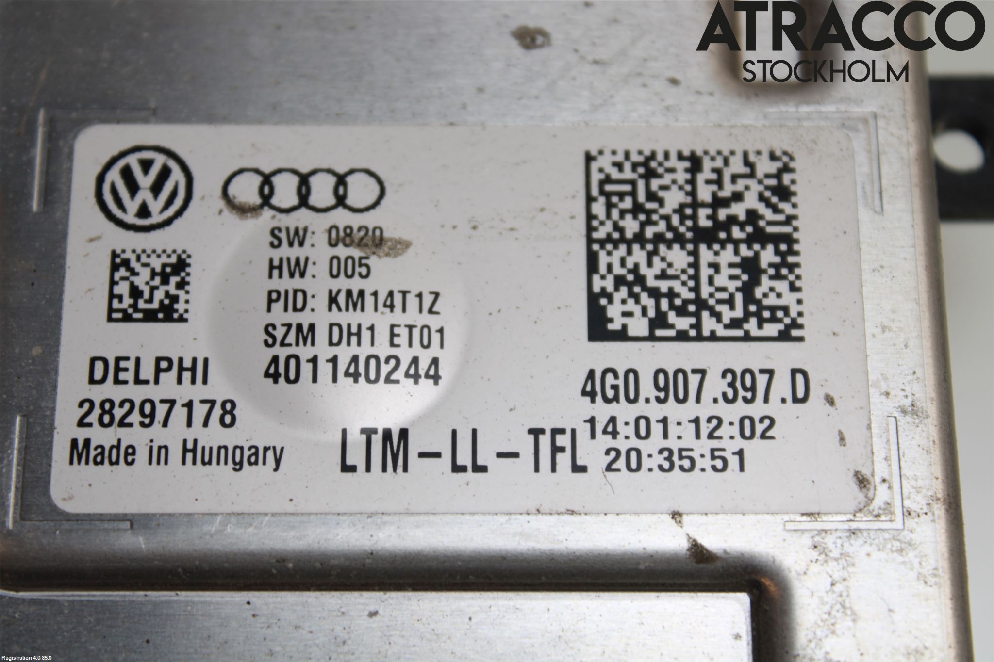 Audi A4/S4 08-11 Styreenhet Xenon