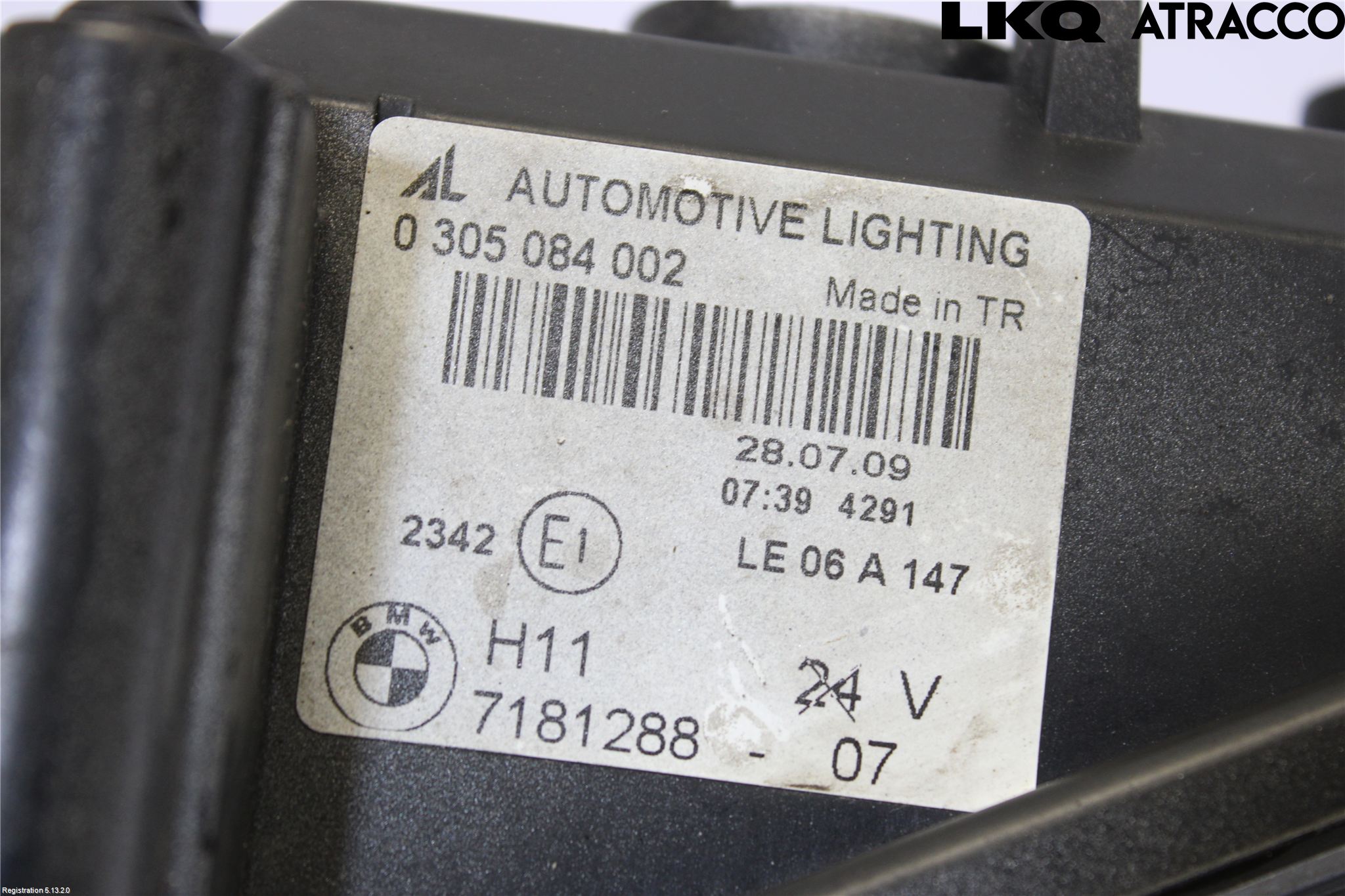 BMW 1 E87/81 5D/3D 03-11 Frontlykt-Kurve-Tåkelys