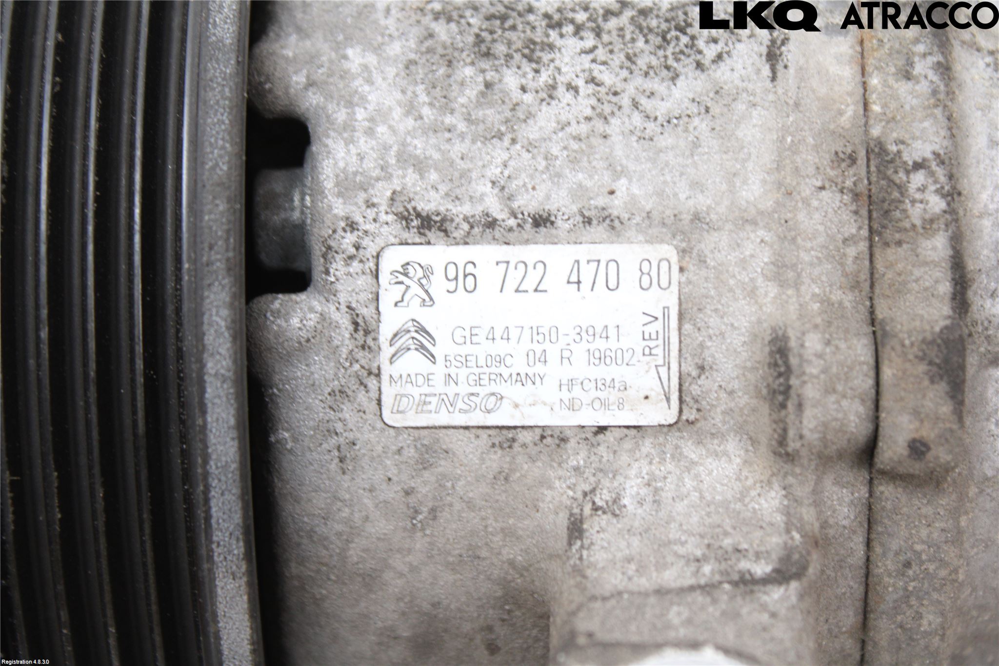 Peugeot 208 12-15 Varme Ac Kompressor
