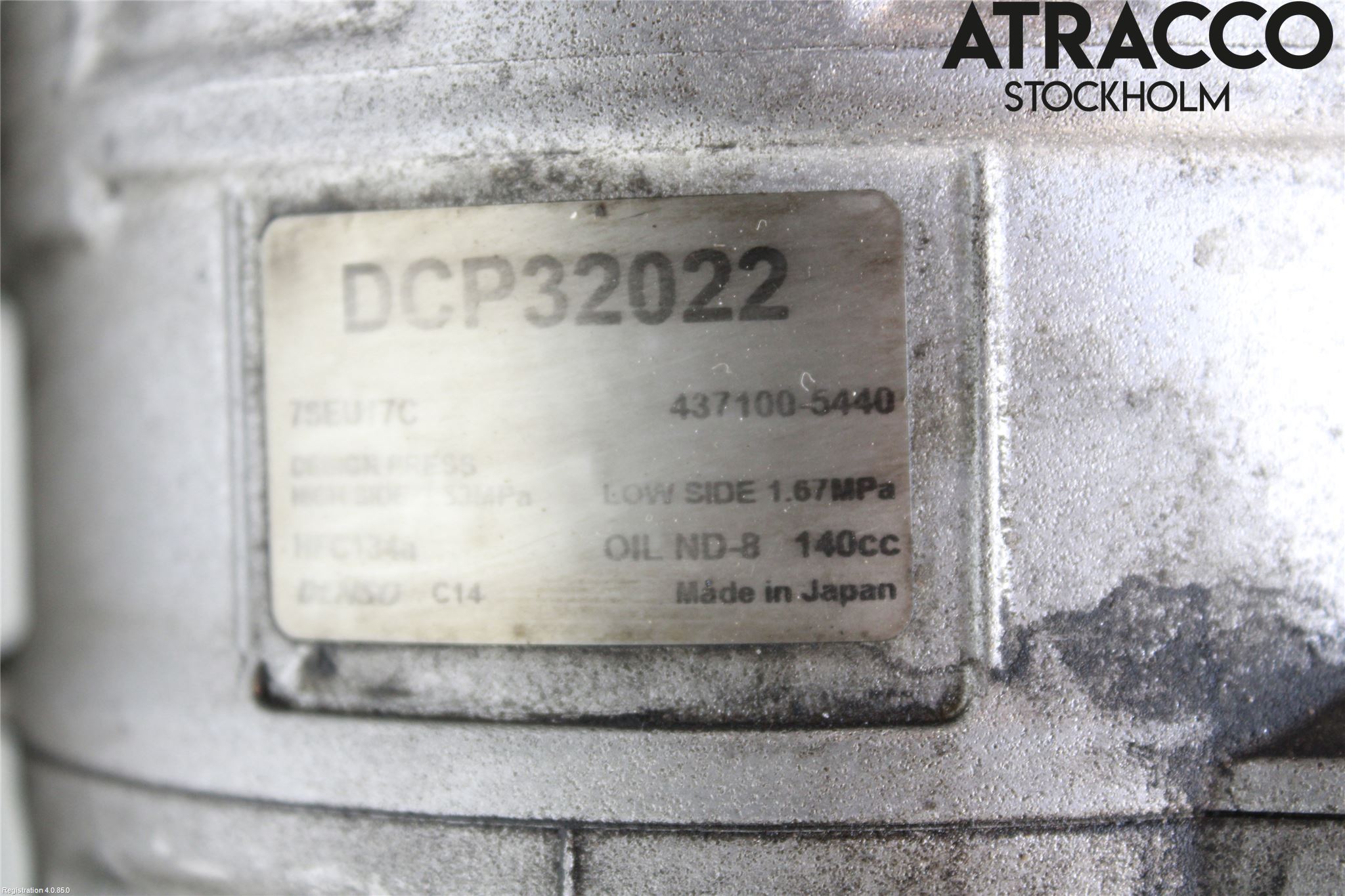 Volkswagen VW TOUAREG 7P 11-18 Varme Ac Kompressor
