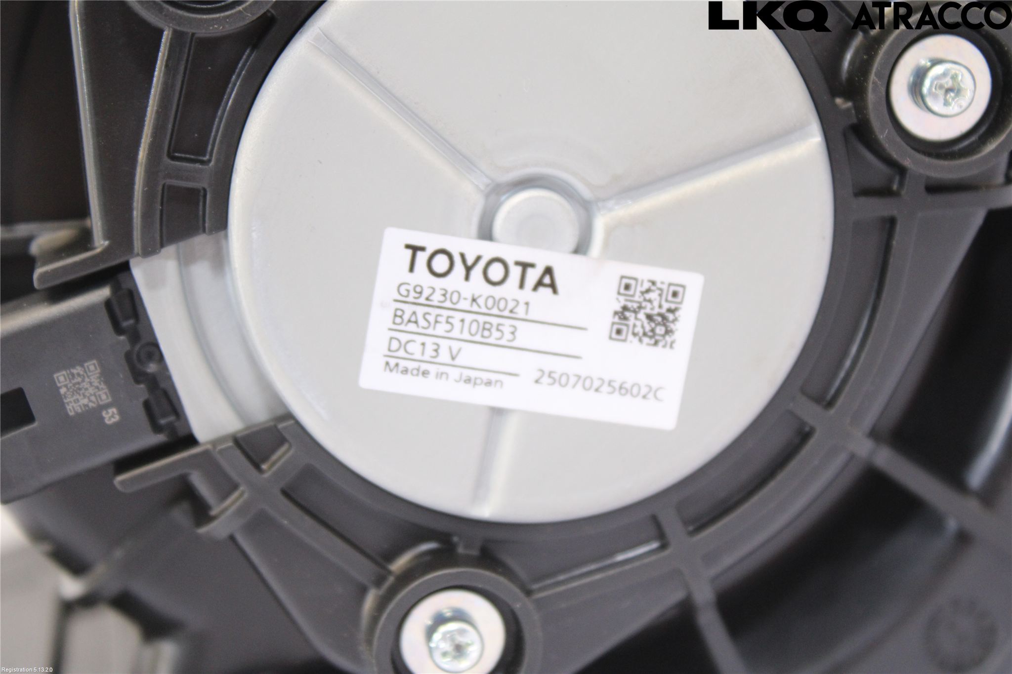 Toyota YARIS XP21 20- Varmeapparat Viftemotor