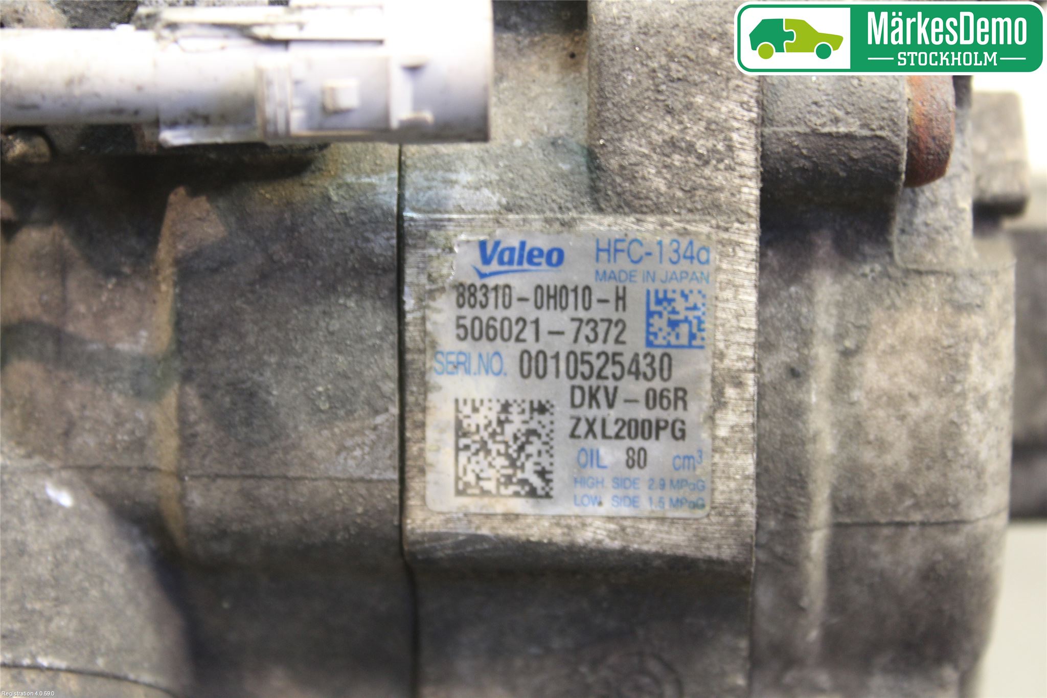 Toyota AYGO 06-14 Varme Ac Kompressor