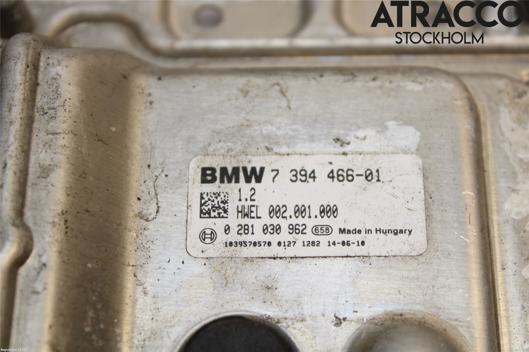 BMW X5 F15 13-18 Styreenhet Eksosrensing
