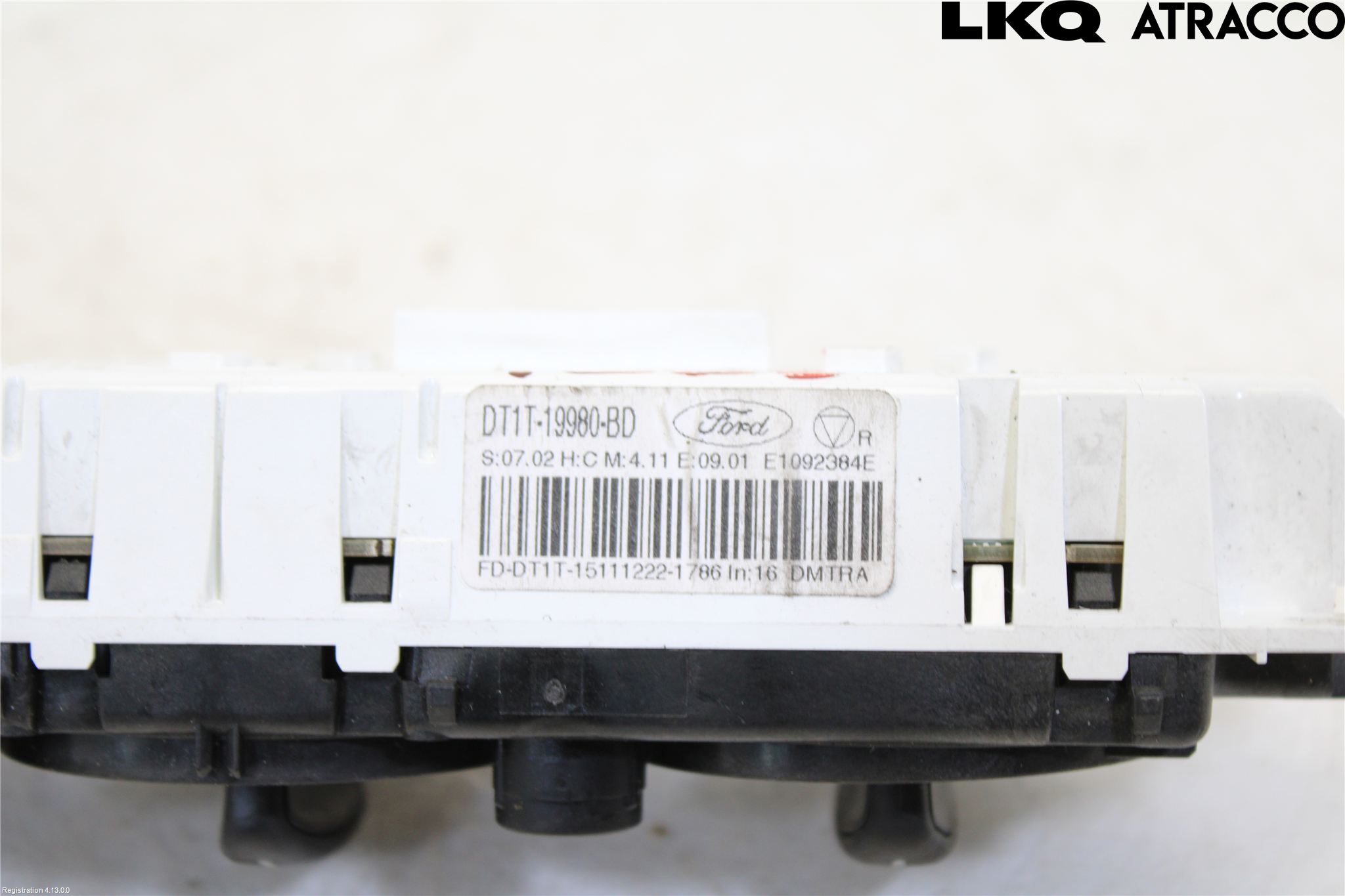 Ford TRANSIT/TOURNEO COURIER 13-23 Varme Ac Betjening-Display