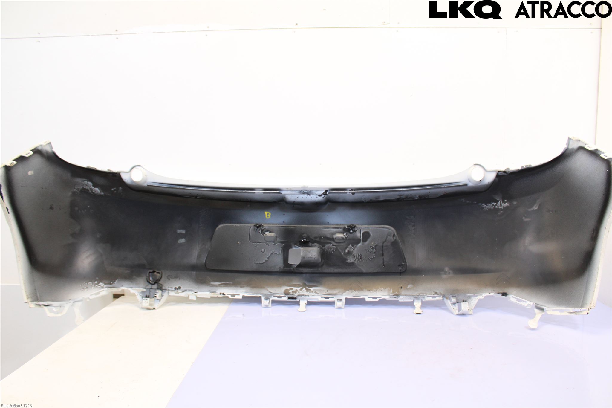Citroen C3 10-17 Støtfanger Bak Overtrekk