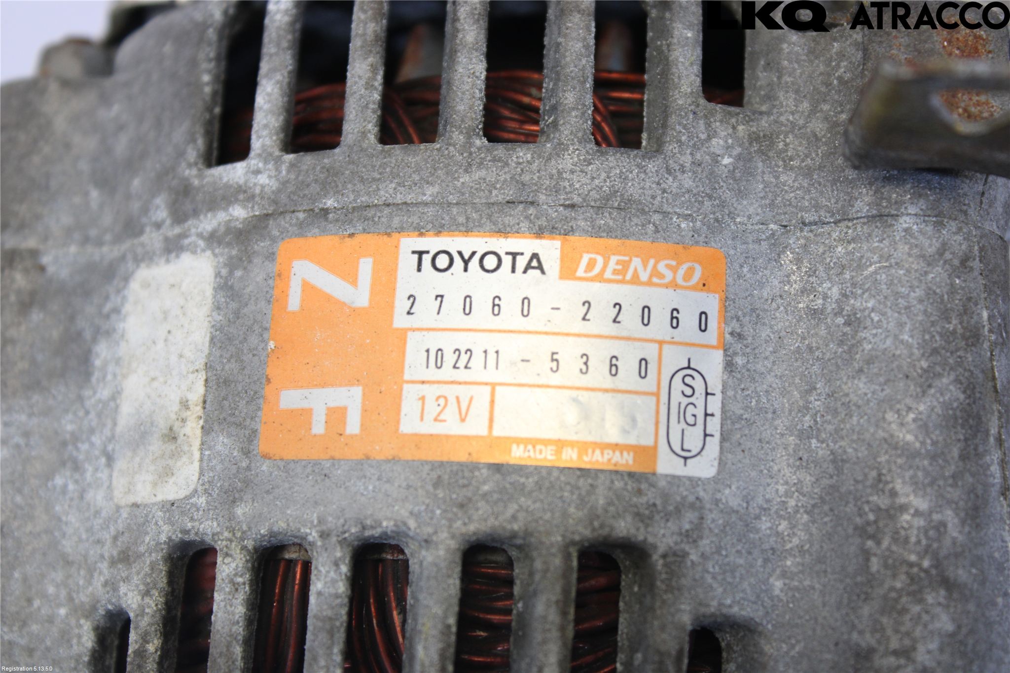Toyota COROLLA 98-01 Dynamo
