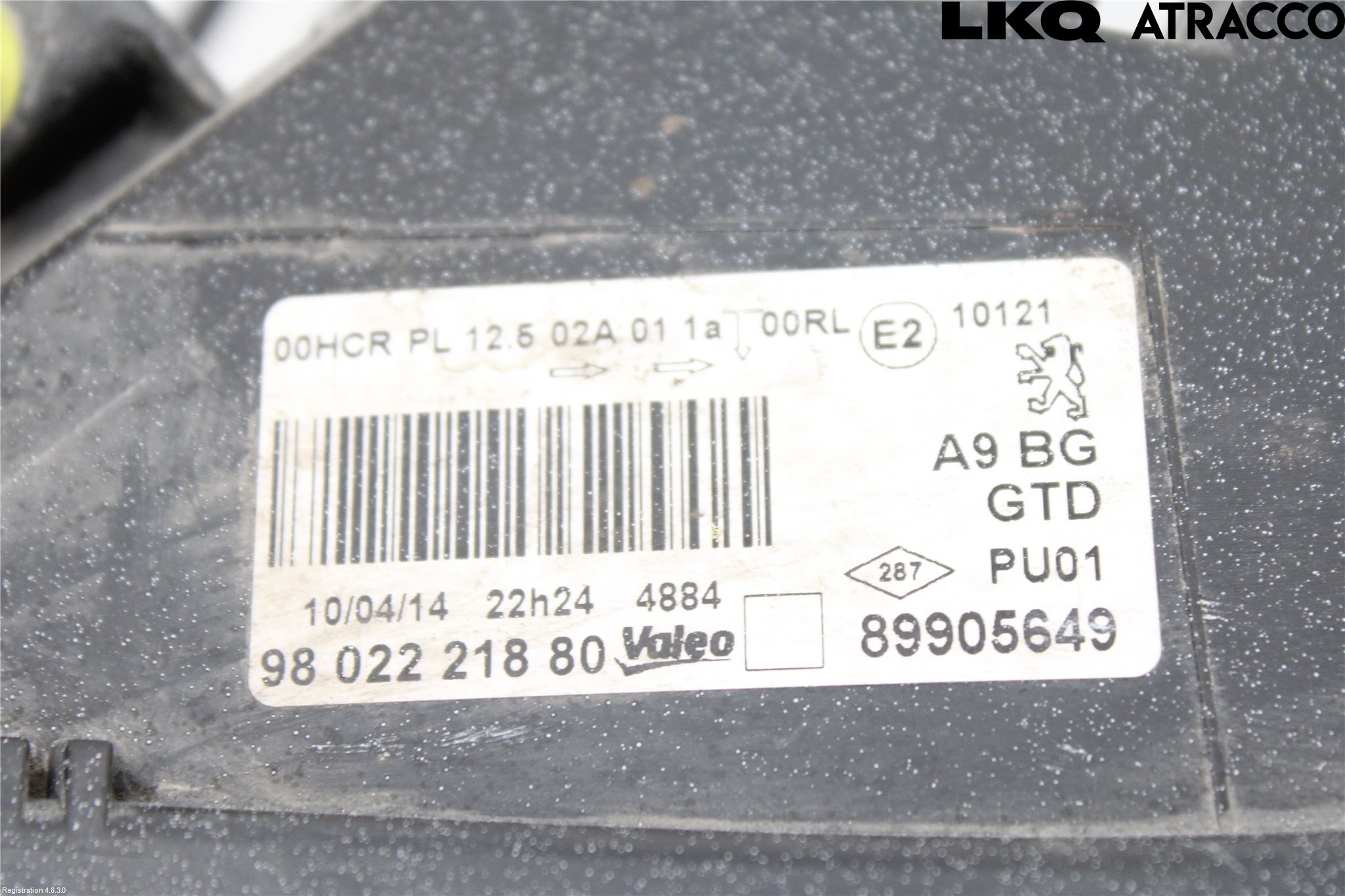 Peugeot 208 12-15 Frontlykt Venstre