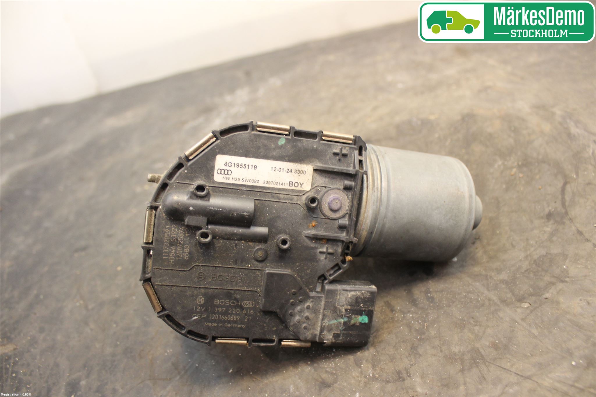 Audi A6/S6 4G 11-18 Viskermotor Frontrute