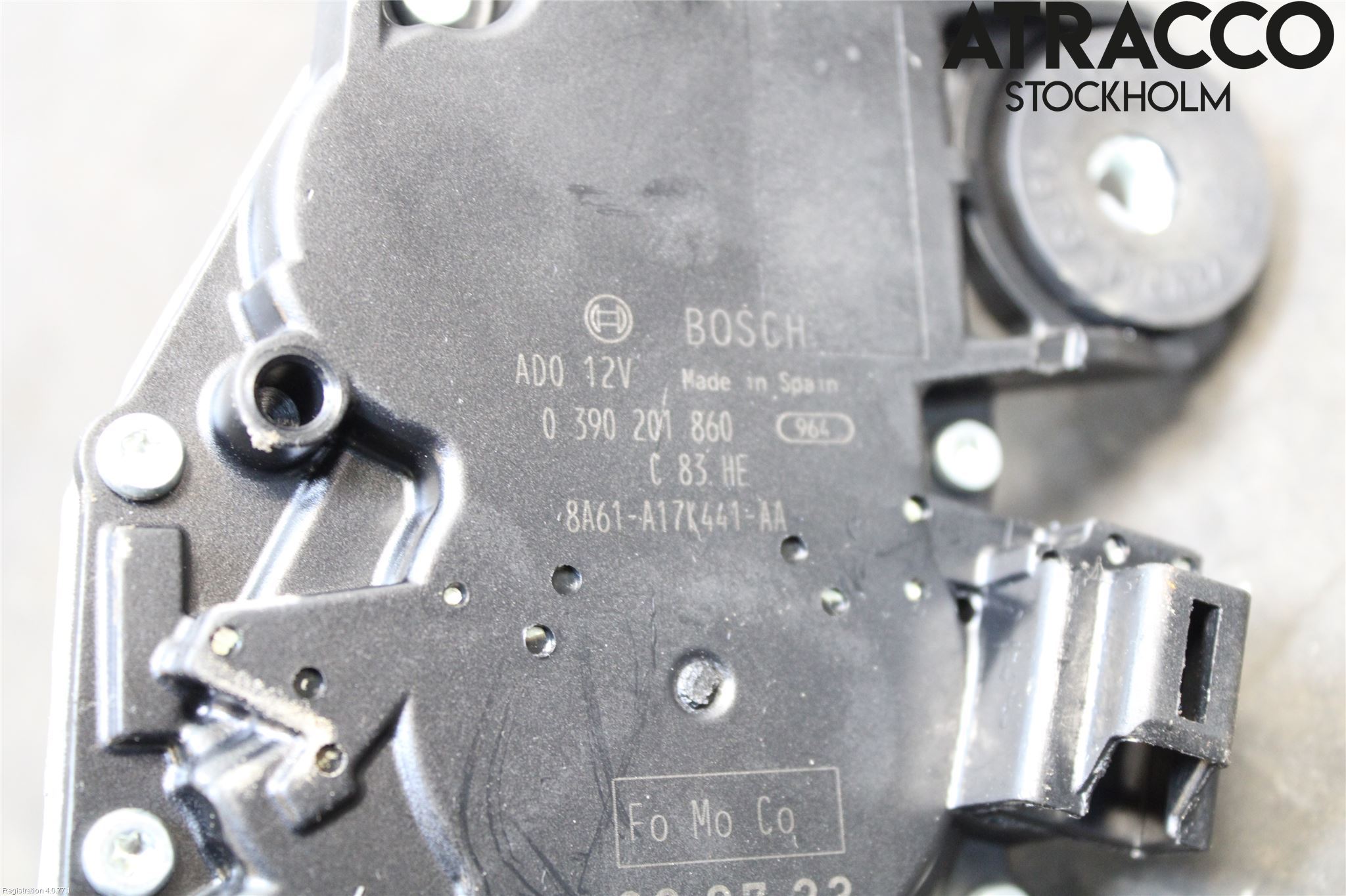 Ford FIESTA 09-12 Viskermotor Bakluke