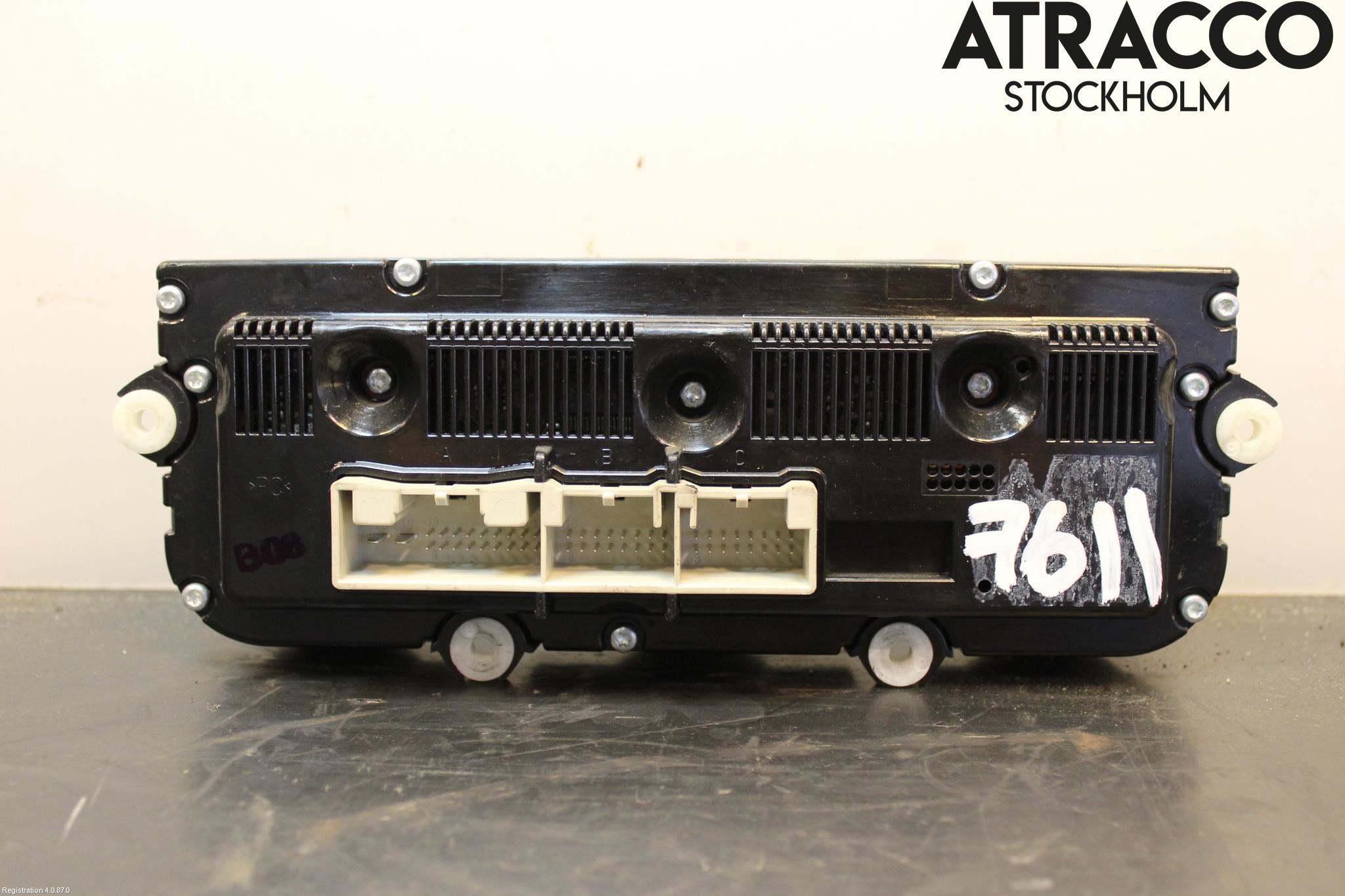 Skoda OCTAVIA (1Z) 05-13 Varme Ac Betjening-Display