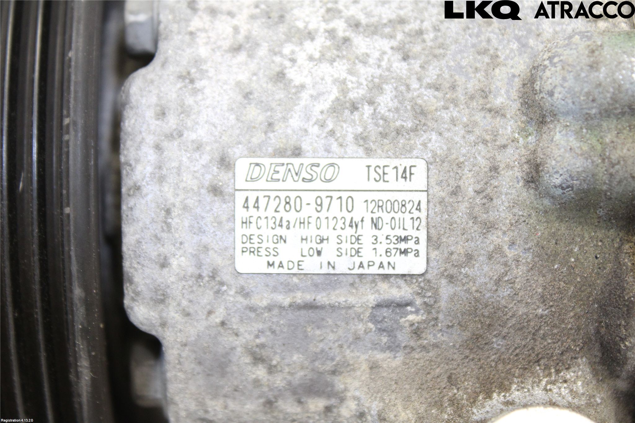 Subaru OUTBACK 15-20 Varme Ac Kompressor