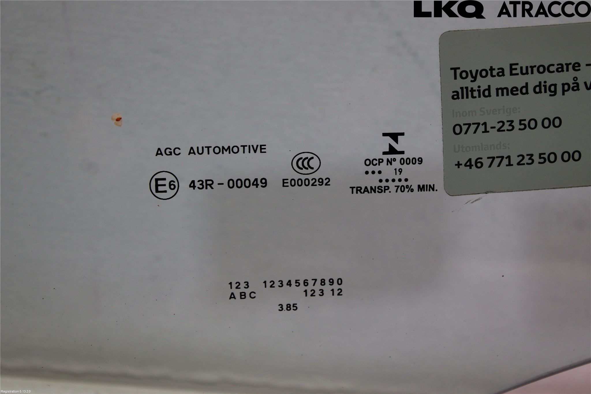 Toyota PROACE II 16- Dørrute Foran Venstre 4 Dørs