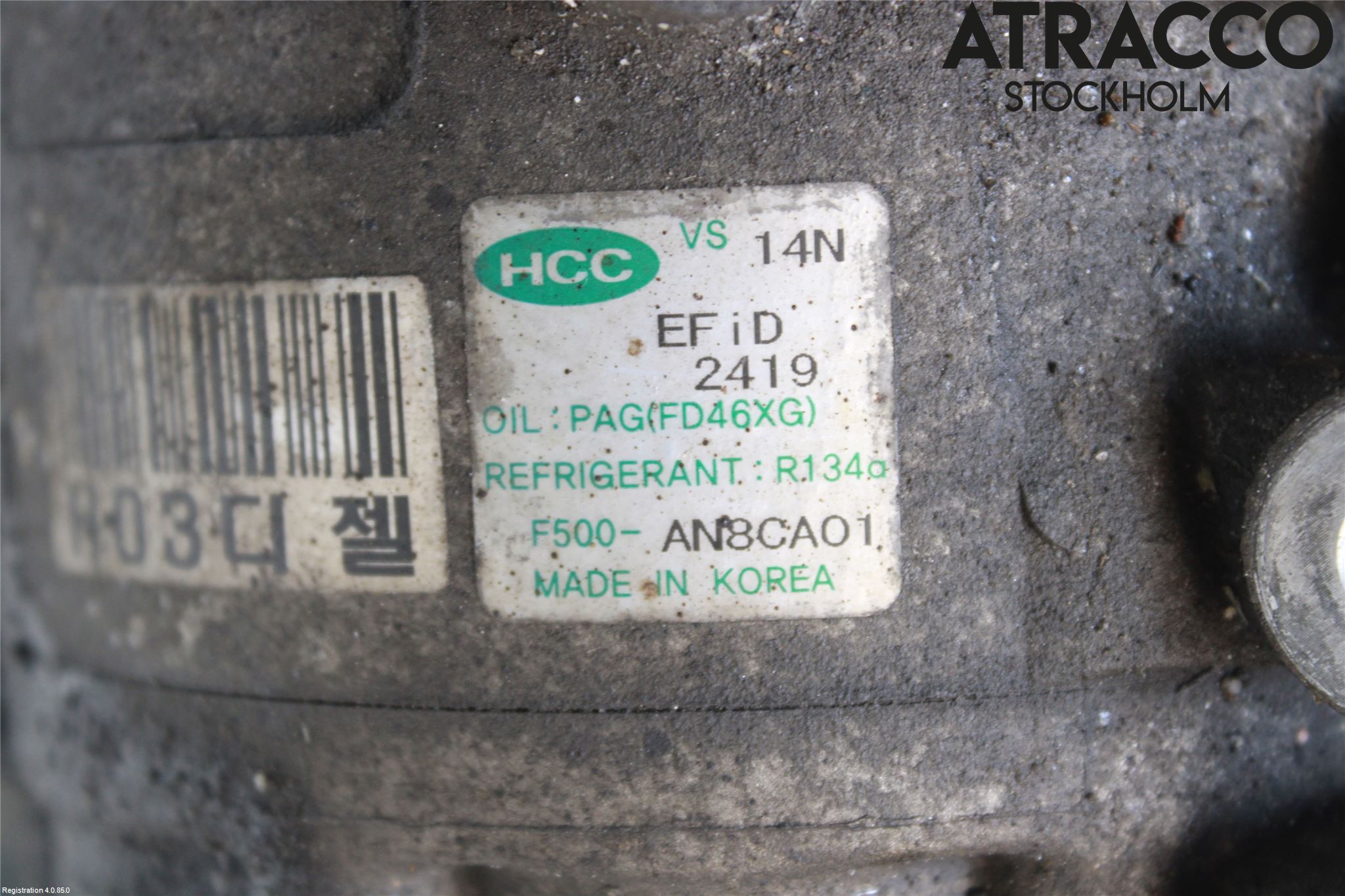 Kia CEED 06-12 Varme Ac Kompressor