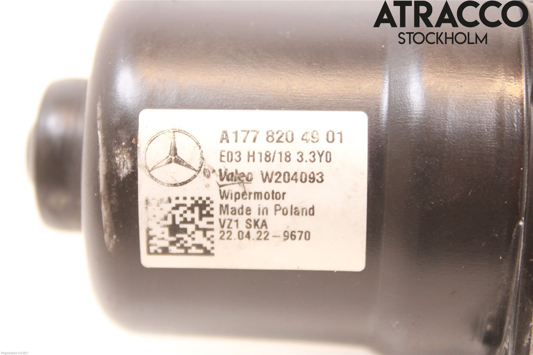 Mercedes-Benz MB A-KLASS (W177) 18- Viskermotor Frontrute
