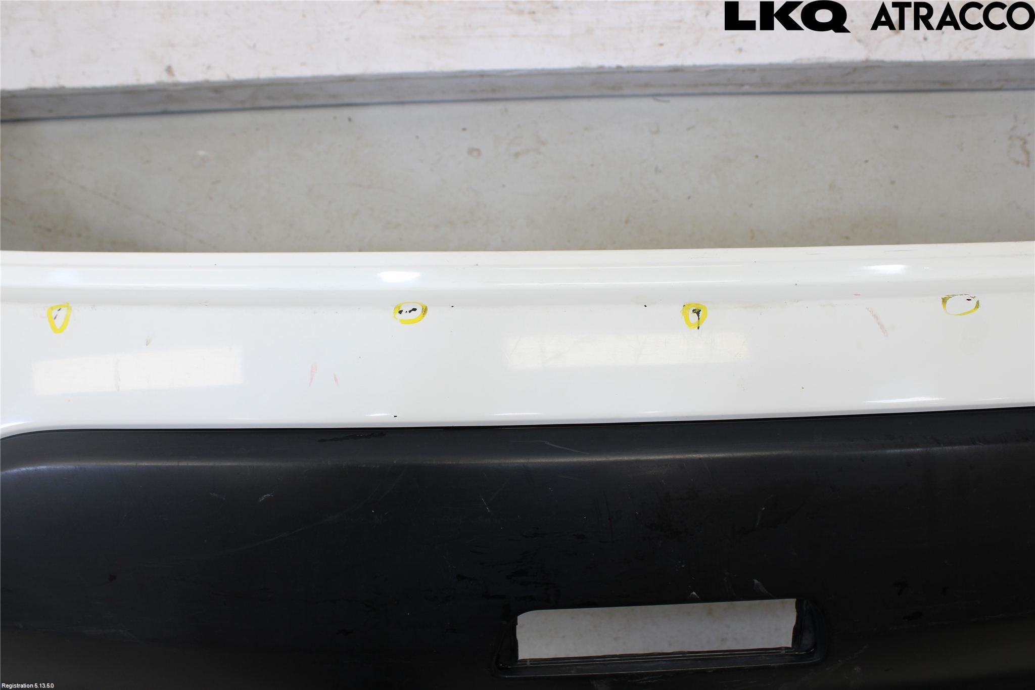 Nissan QASHQAI+2  10-14 Støtfanger Bak Overtrekk