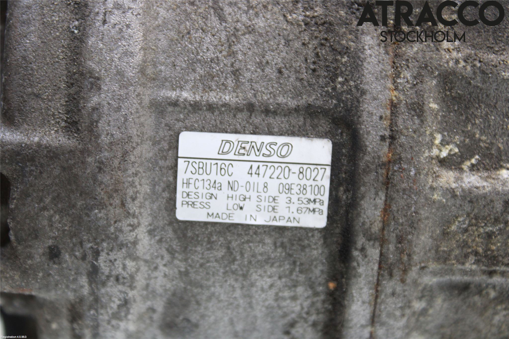 BMW 3 E46      98-05 Varme Ac Kompressor