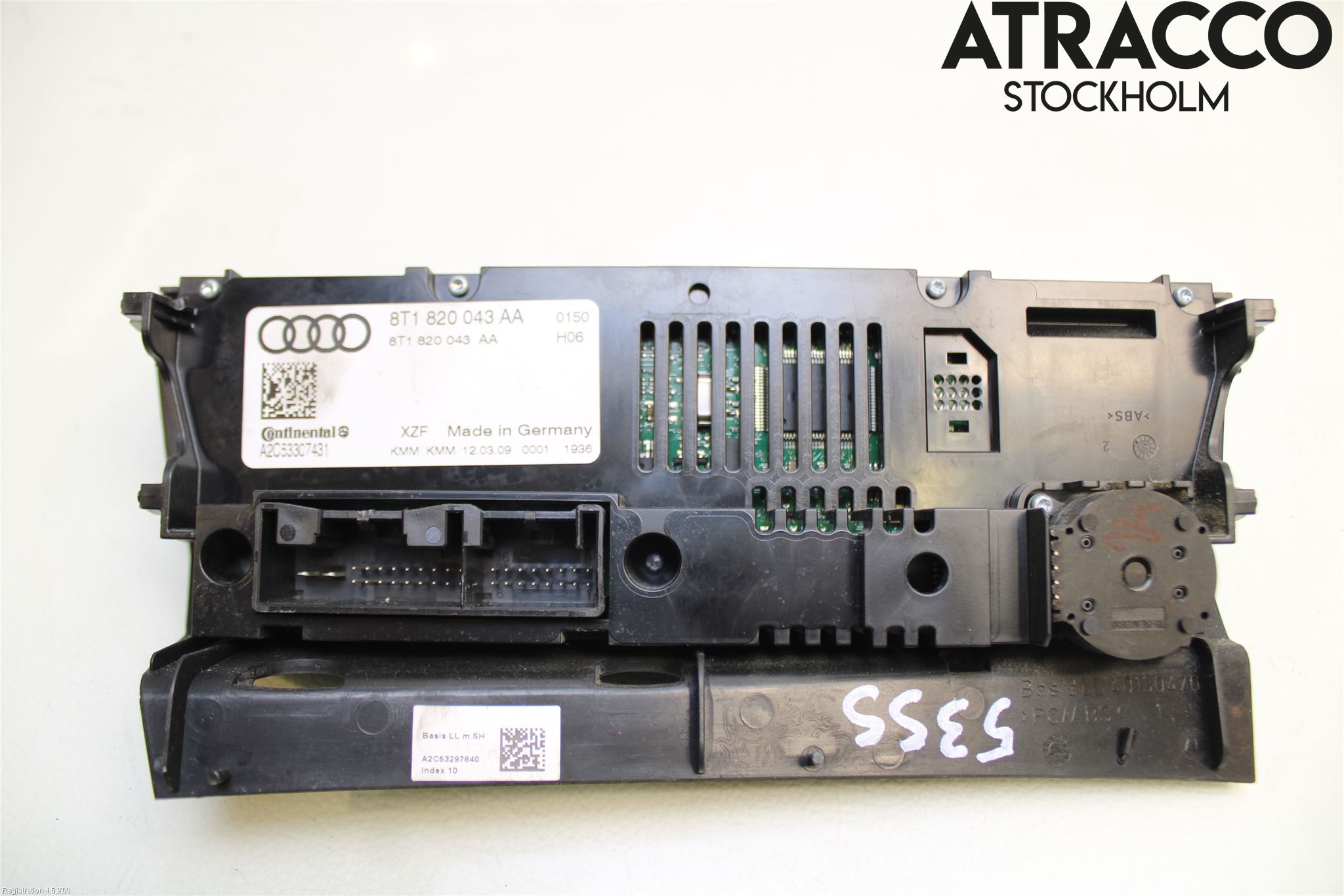 Audi A4/S4 08-11 Varme Ac Betjening-Display