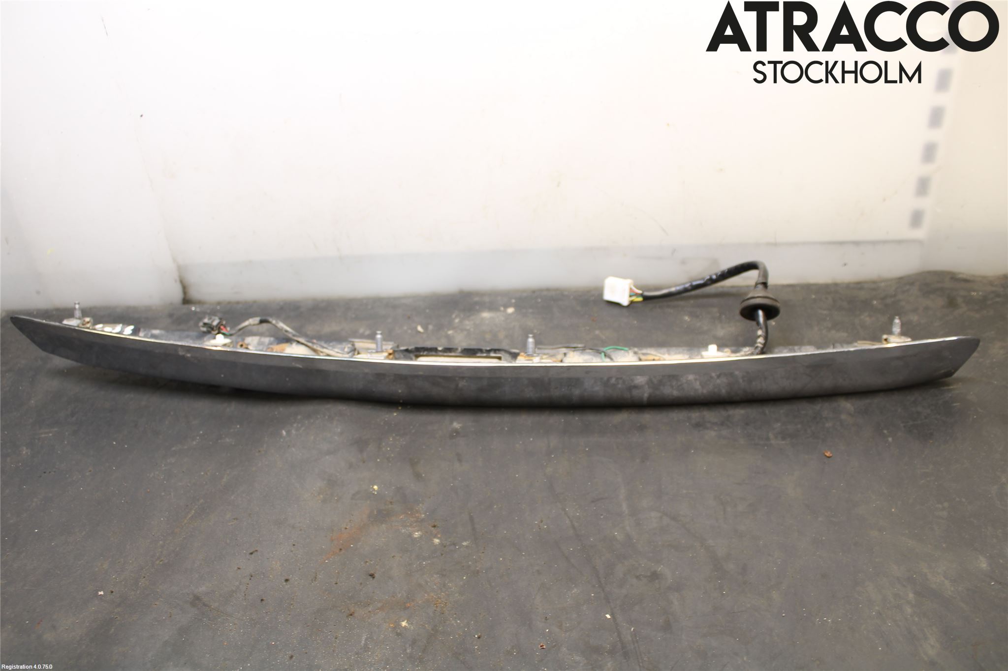 Kia SORENTO 10-14 Refleksplate - Skiltplate