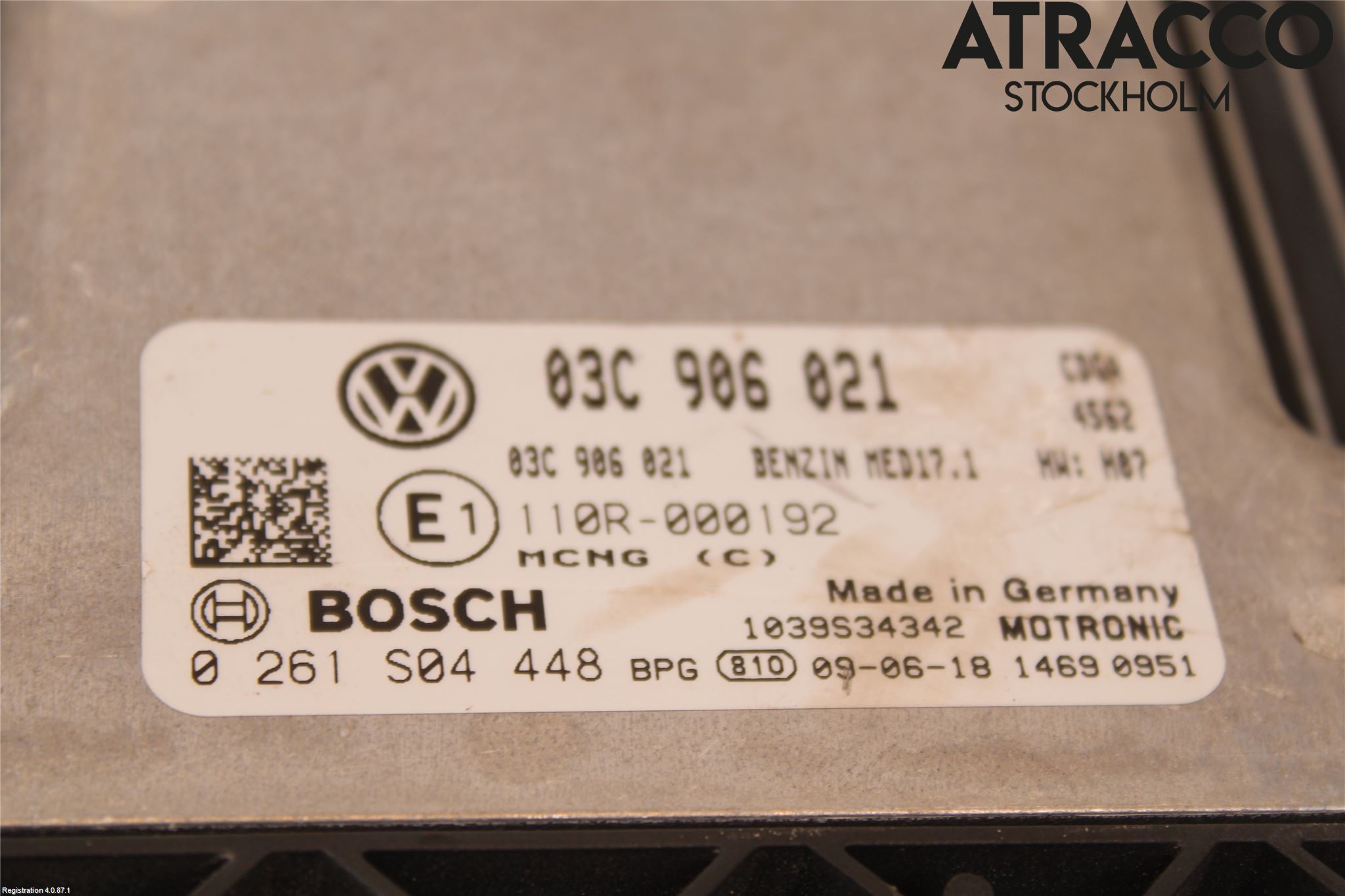 Volkswagen VW PASSAT 05-11 Styreenhet Innsprøytning