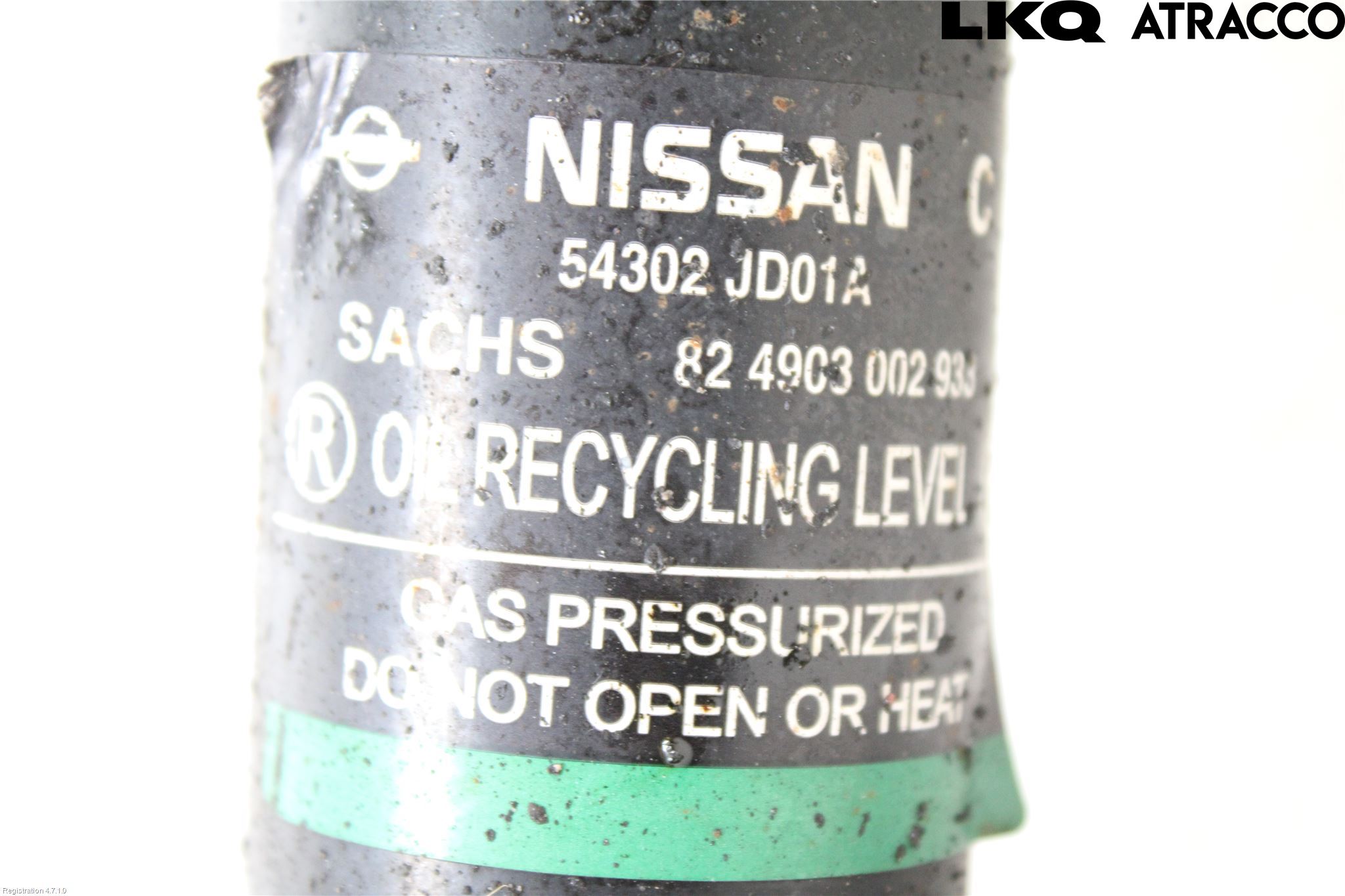 Nissan QASHQAI   07-10 Fjærbein Foran Høyre