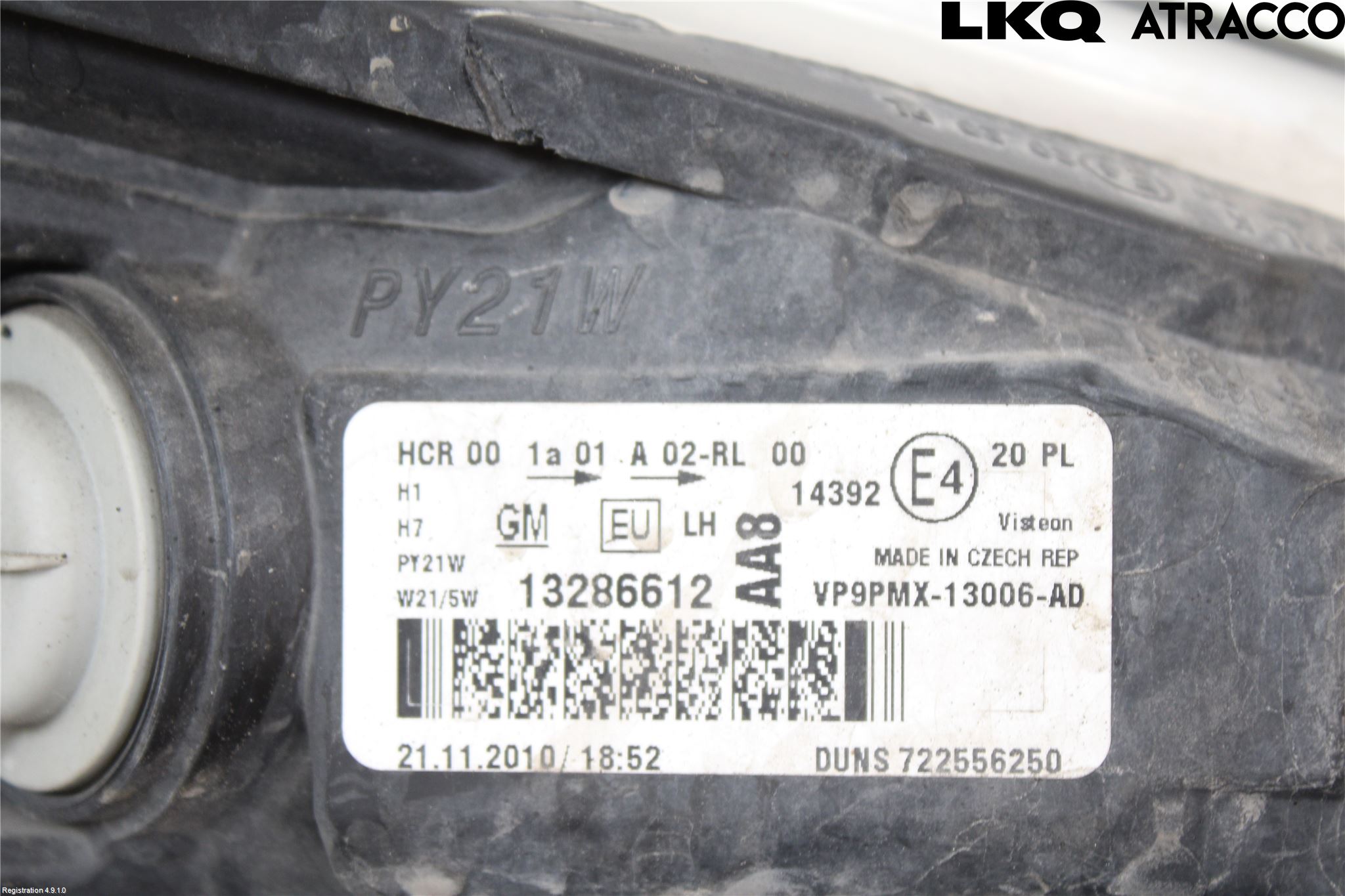 Opel MERIVA B 10-17 Frontlykt Venstre