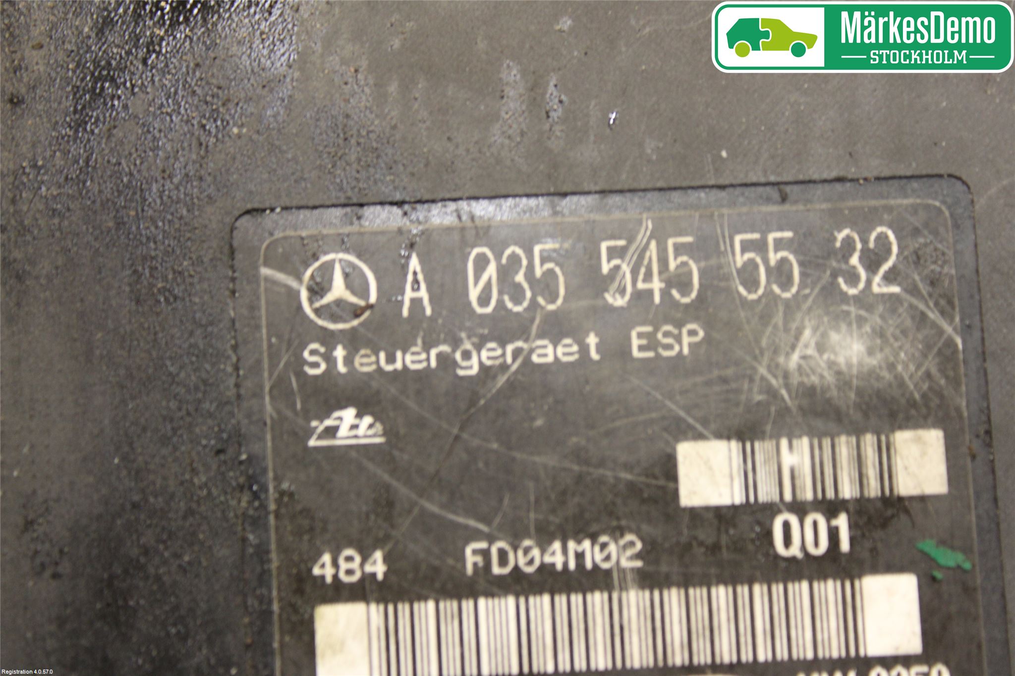 Mercedes-Benz MB SLK 200-350 (R171) 05-11 Abs Hydraulikkaggregat