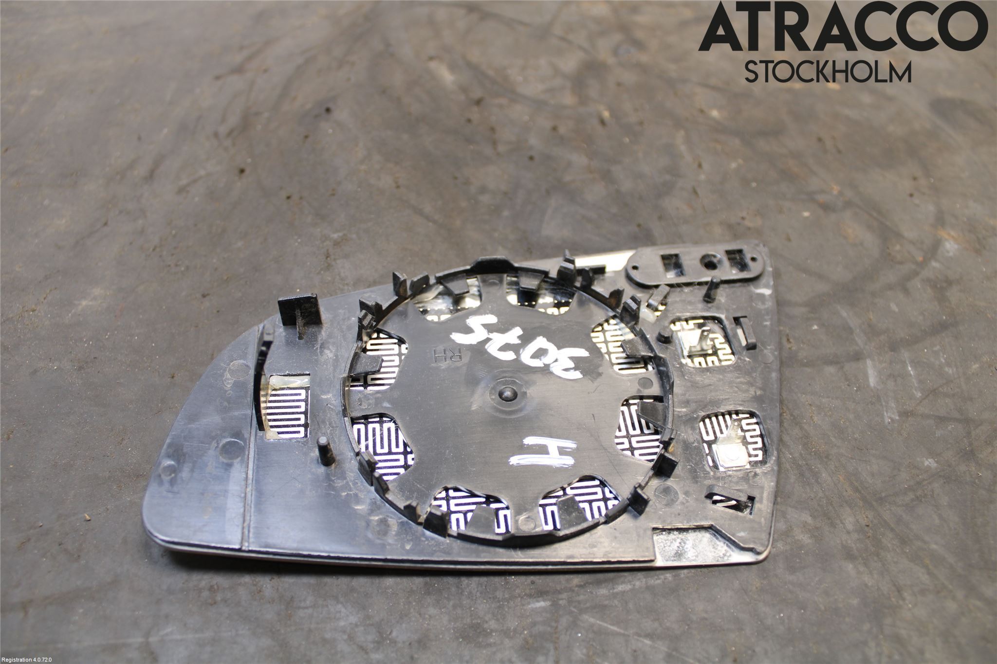 Audi A4/S4 01-05 Speil Glass V